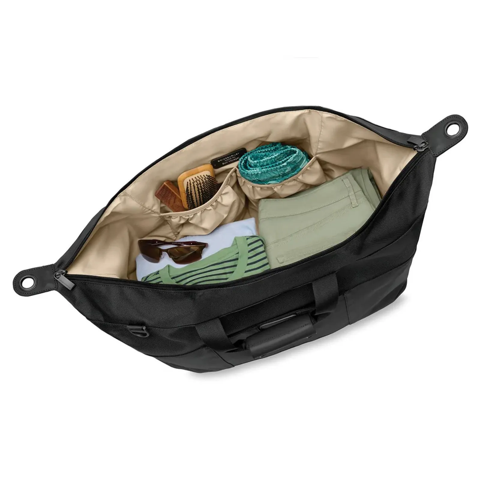 Weekender Duffle Bag Nylon with SpeedThru Pocket - 20 x 15.5 x 9 in - product view 2