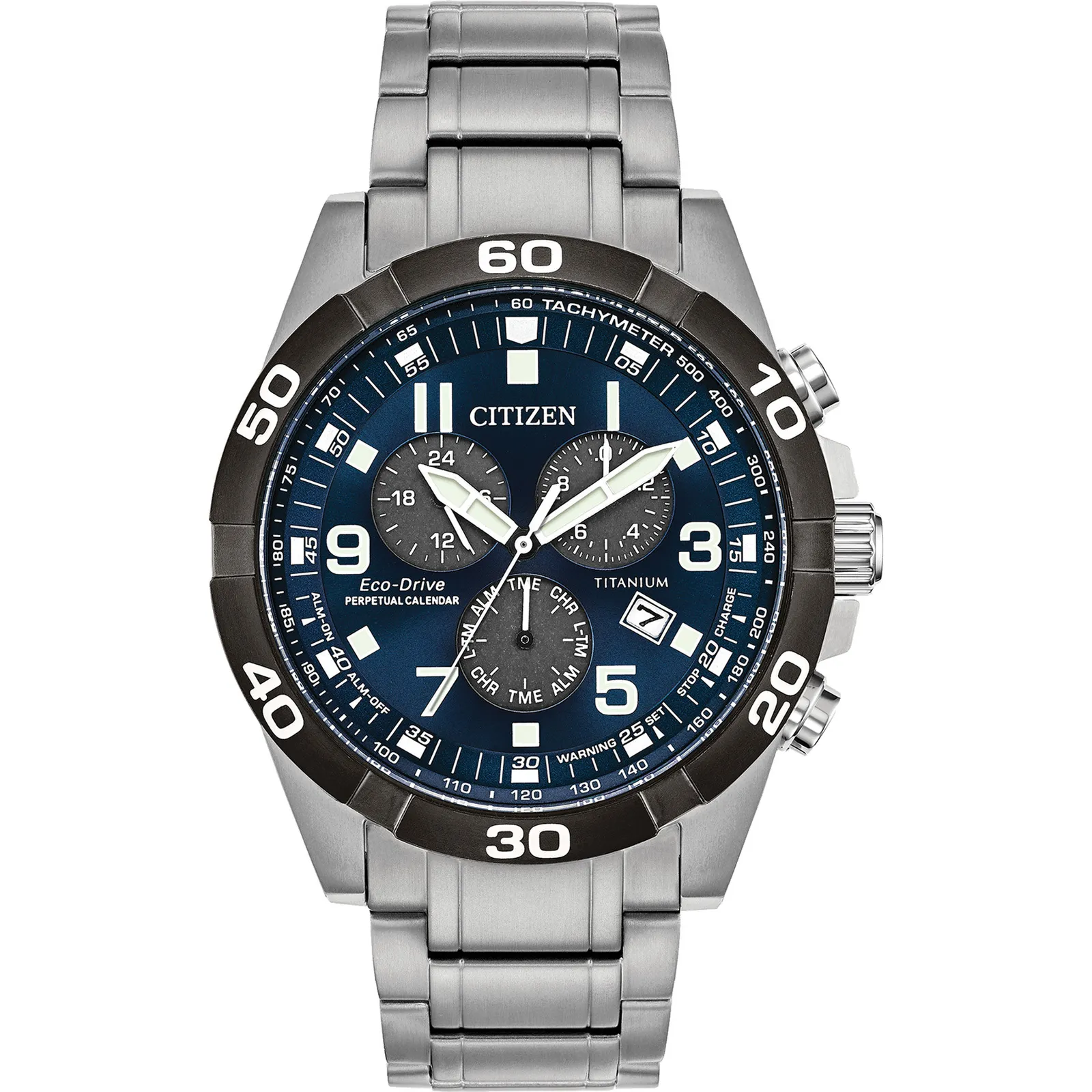 Men's Watch Eco-Drive Super Titanium Chronograph