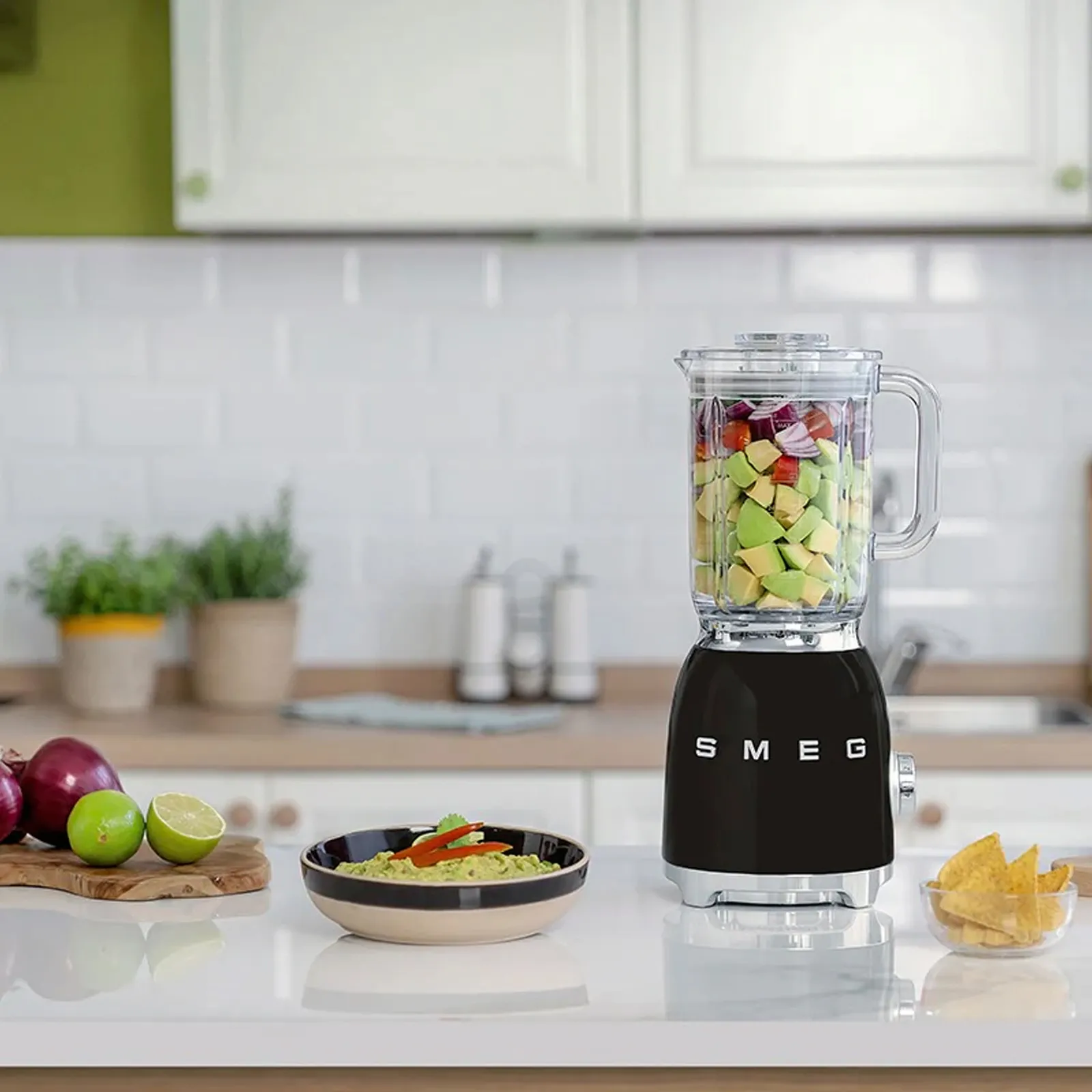 Retro Blender 50s Style Stainless Steel - 600W