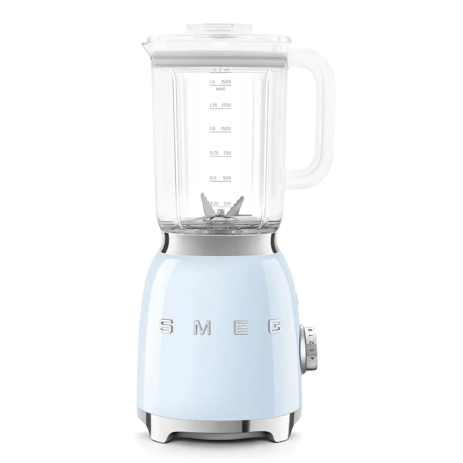 Retro Blender 50s Style Stainless Steel - 600W - product view 4