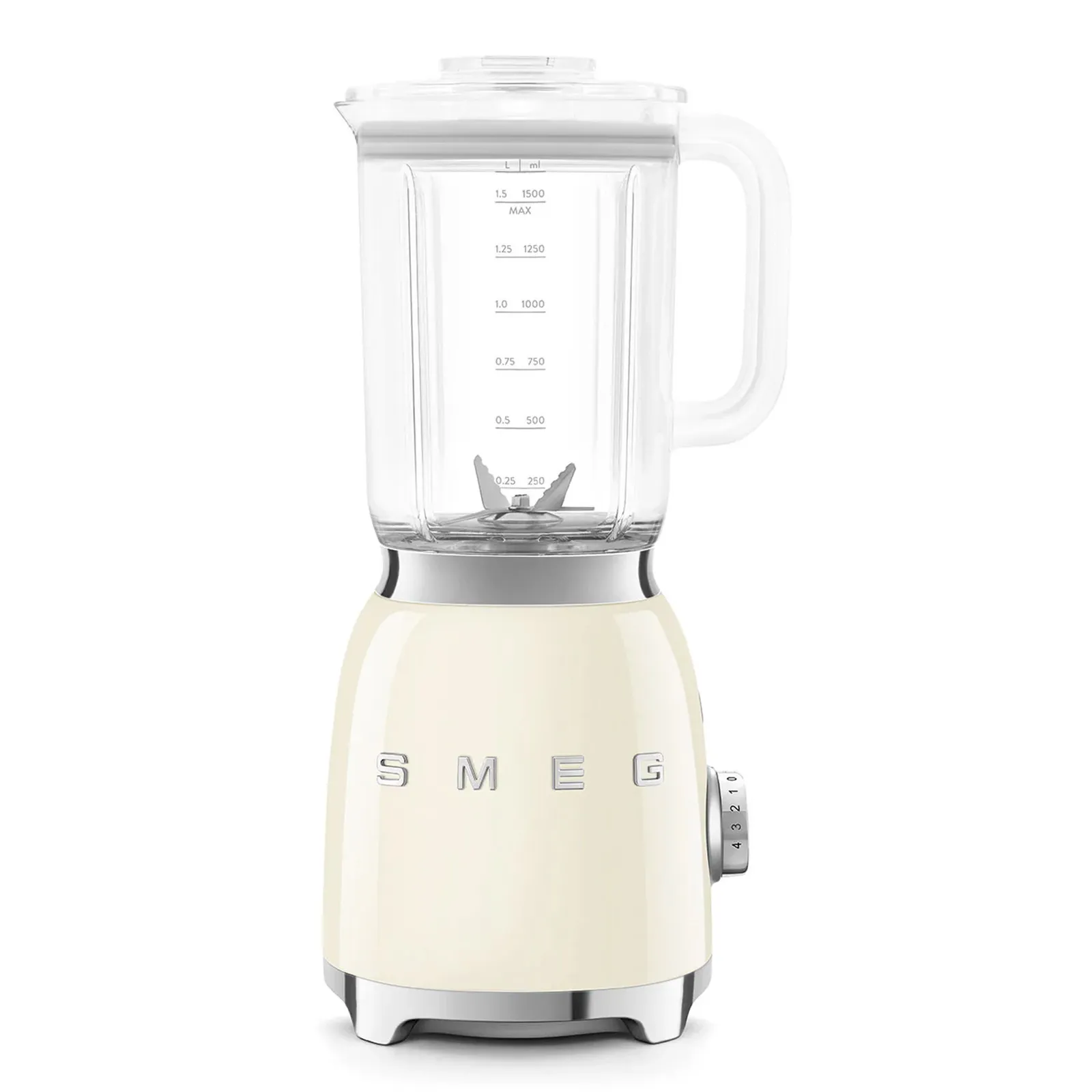 Retro Blender 50s Style Stainless Steel - 600W - product view 5