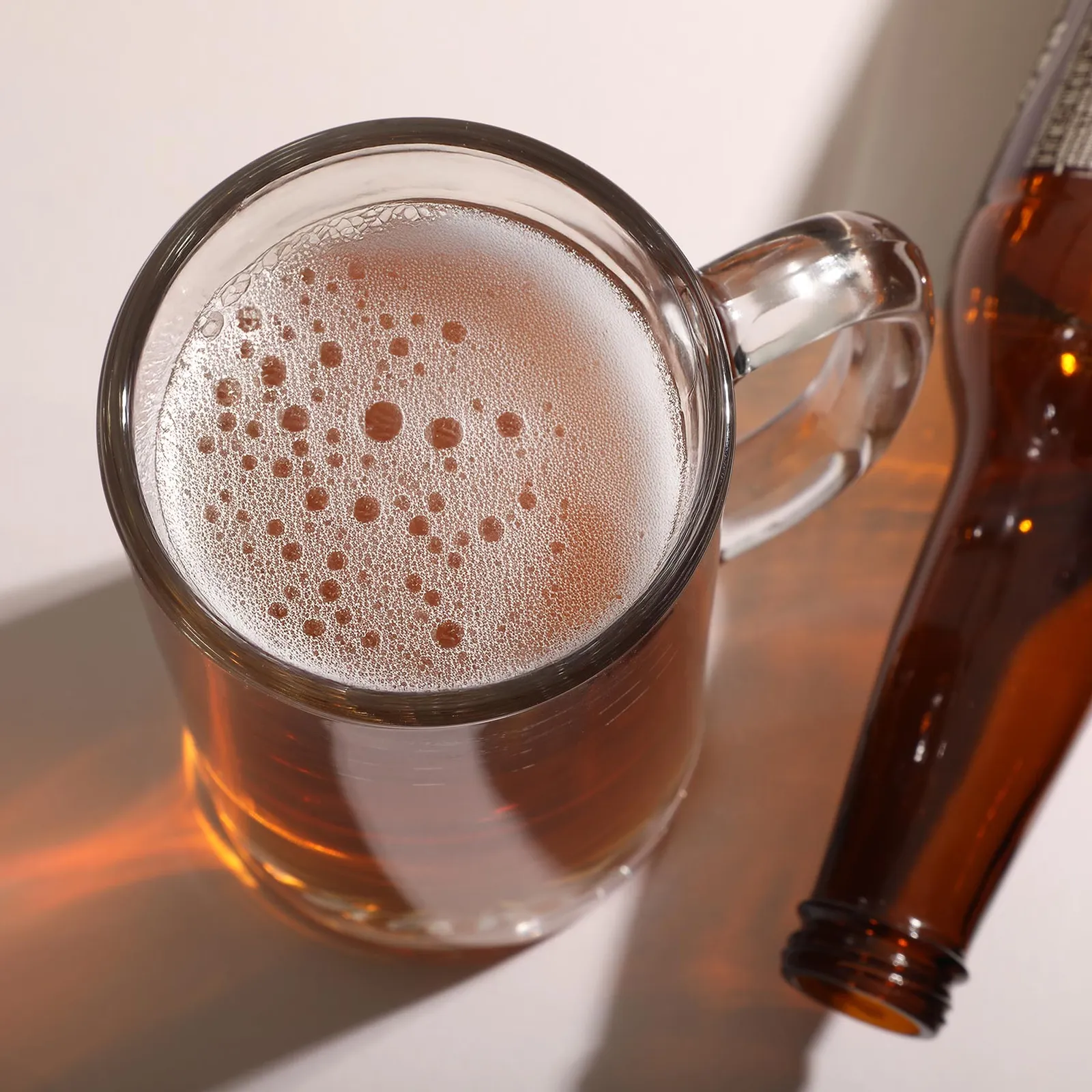 Libbey Beer Mug Glass Classic Handle - 16 oz - product view 3