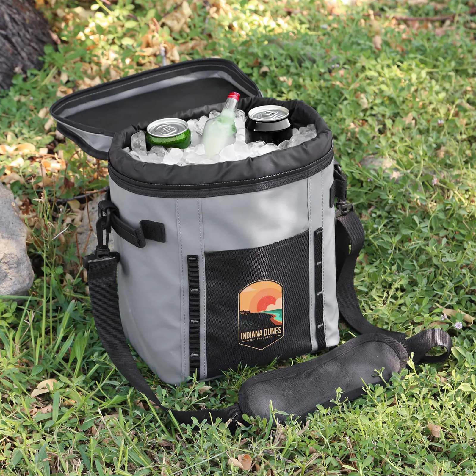 Insulated Cooler Bag Water Resistant Tarpaulin - 12 Can