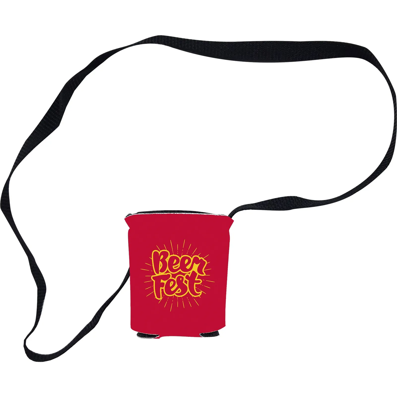 Beer Taster Cooler Scuba Foam Hands Free Neck Strap