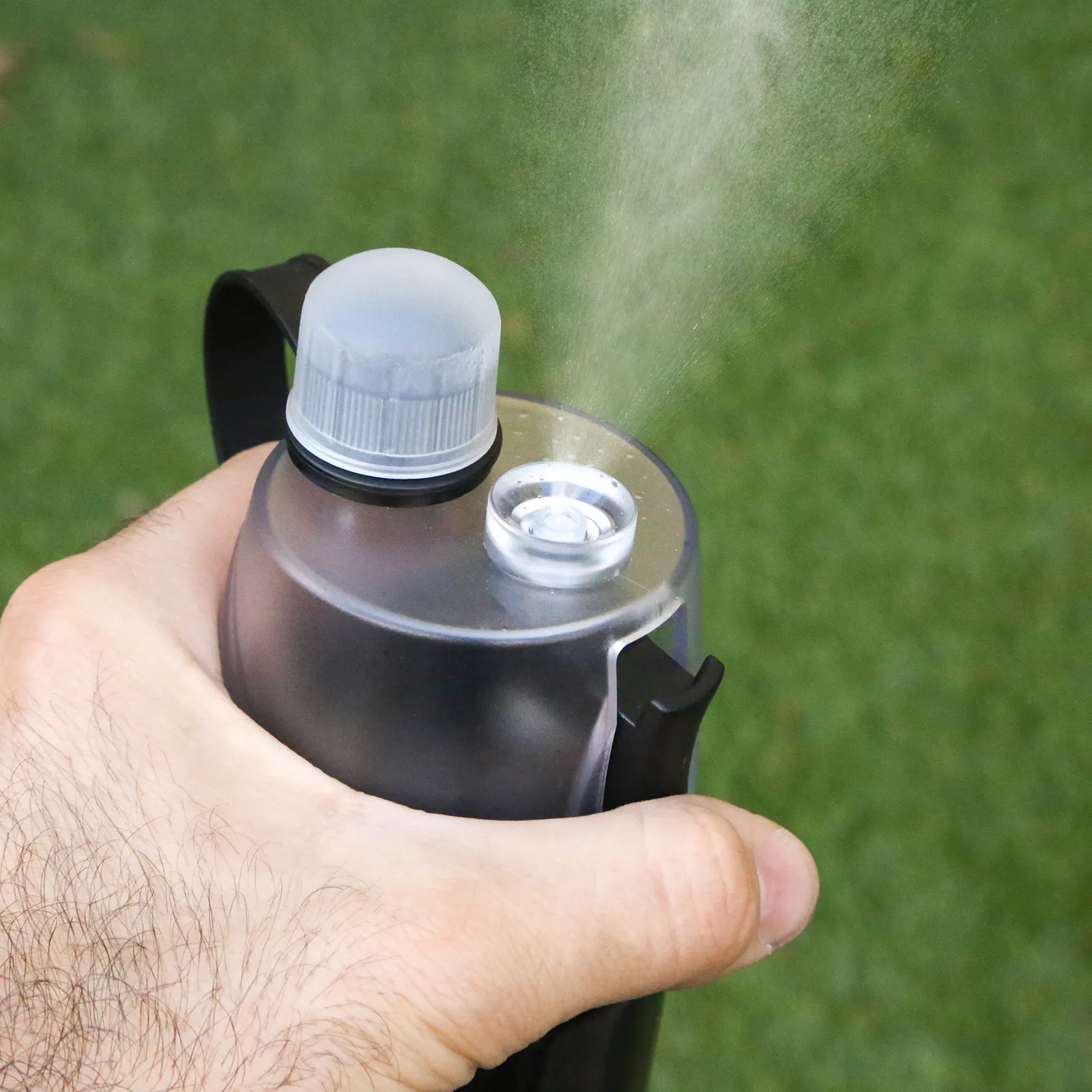 Water Bottle with Mist Spray Trigger - 20 oz - product view 3