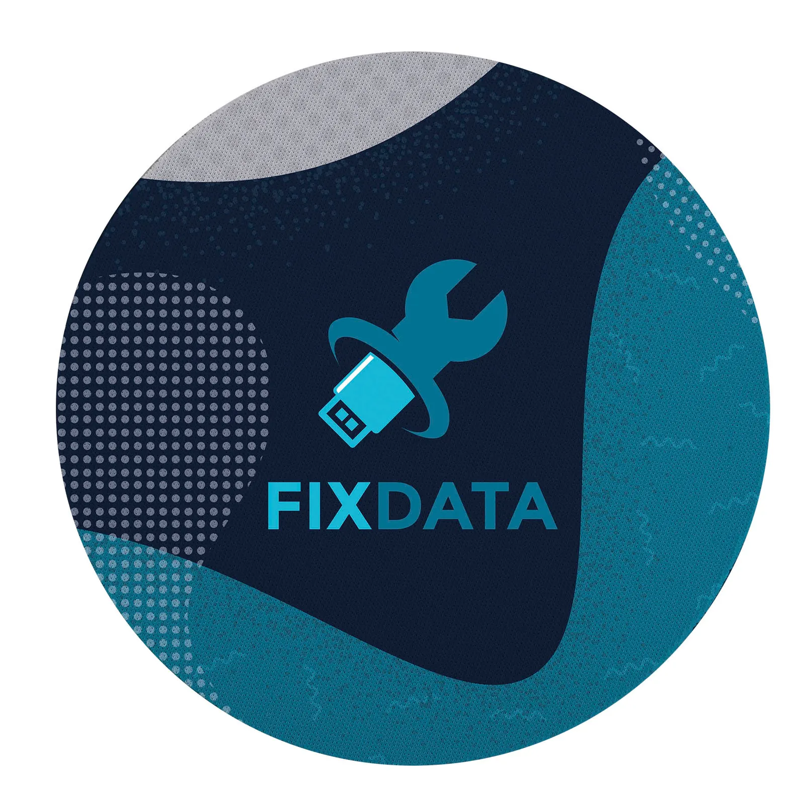 Coaster Recycled Polyester Round Dye Sub - 3 7/8 in - product view 3