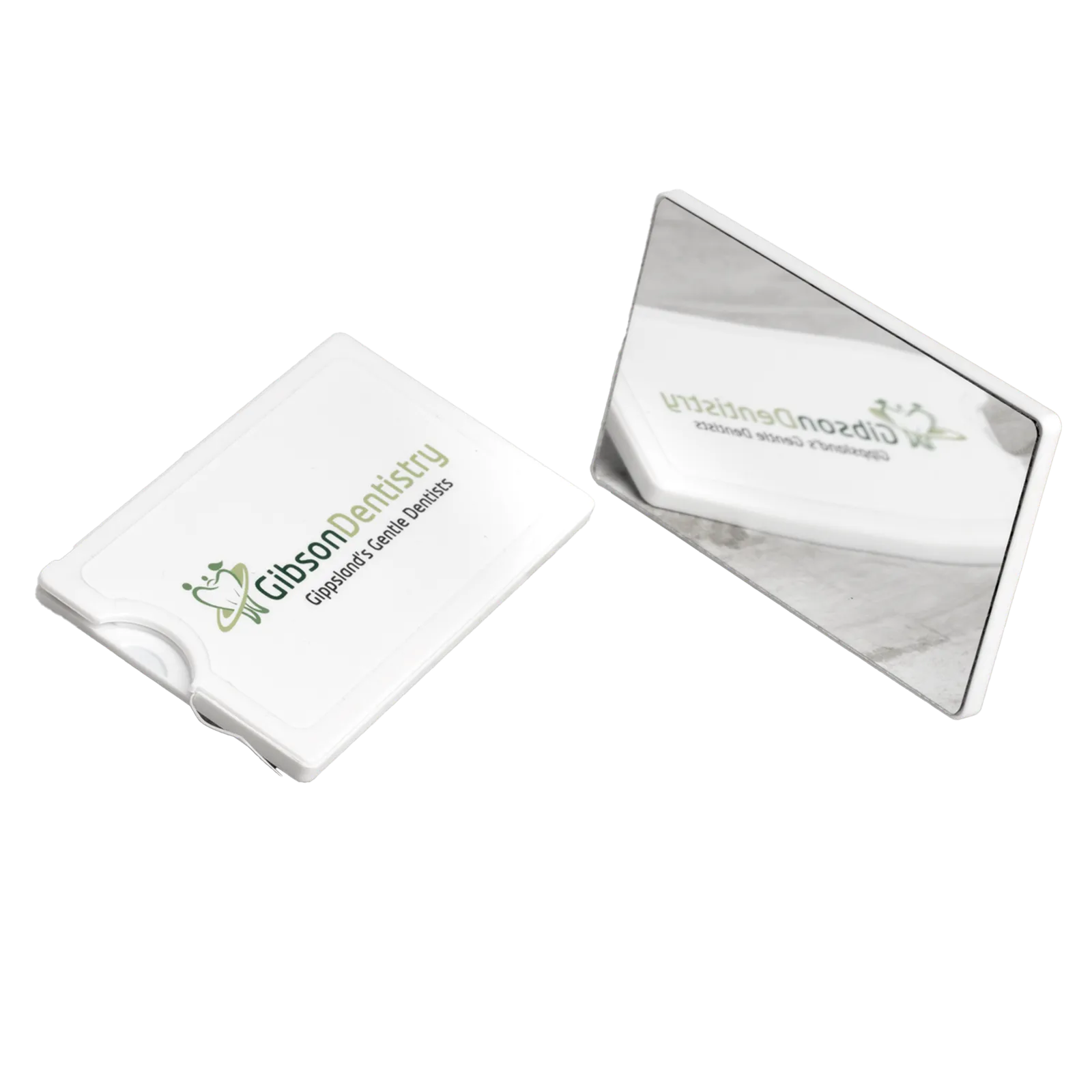 Dental Floss Credit Card Size with Mirror - 12 yards - product view 2