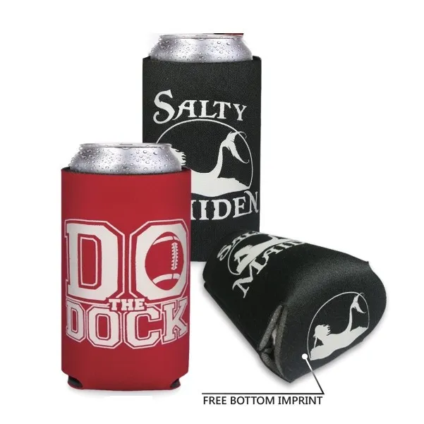 Custom Koozies Collapsible Foam Can Cooler - 16 oz