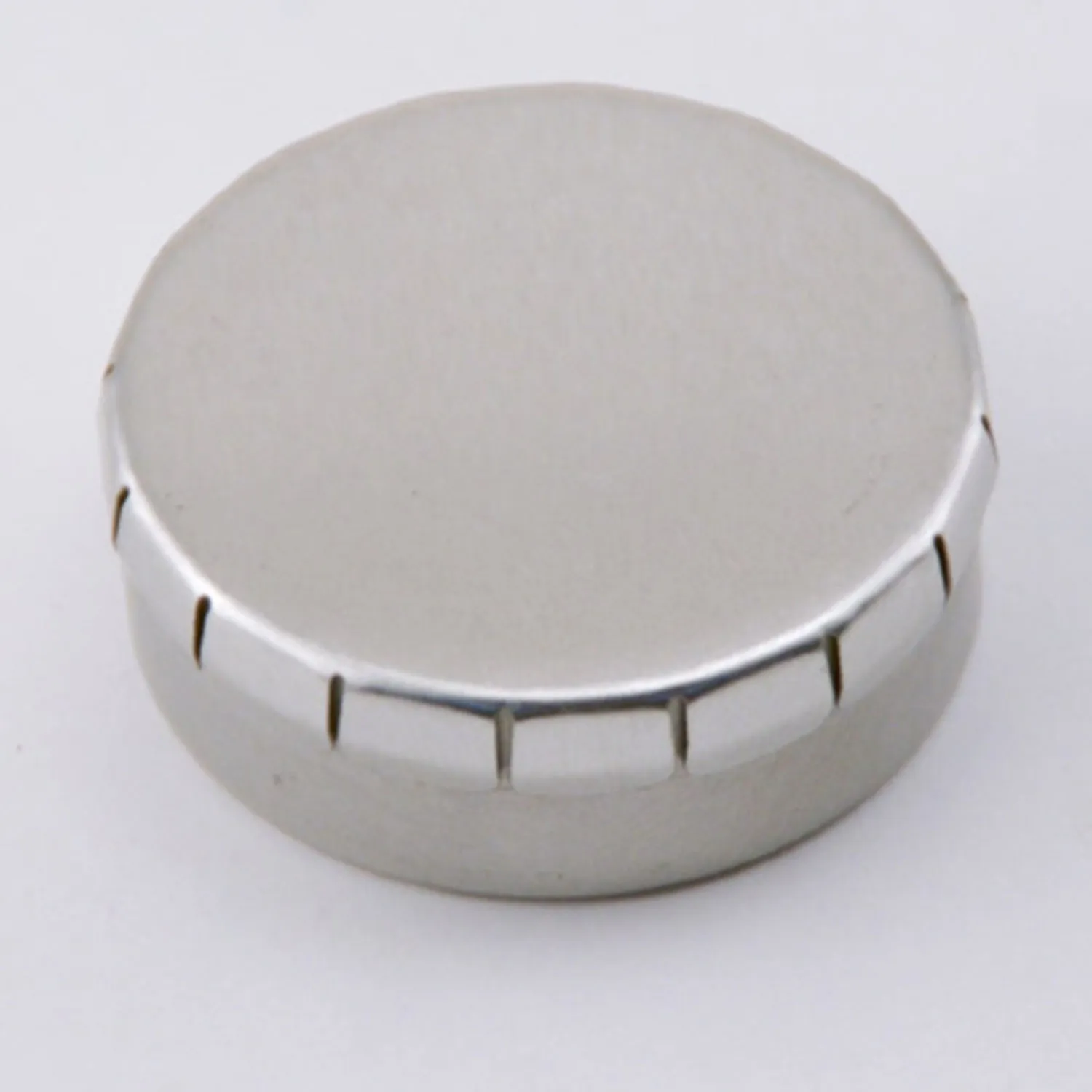 Round Clicker Mint Tin Tamper Resistant - 1 7/8 in - product view 2