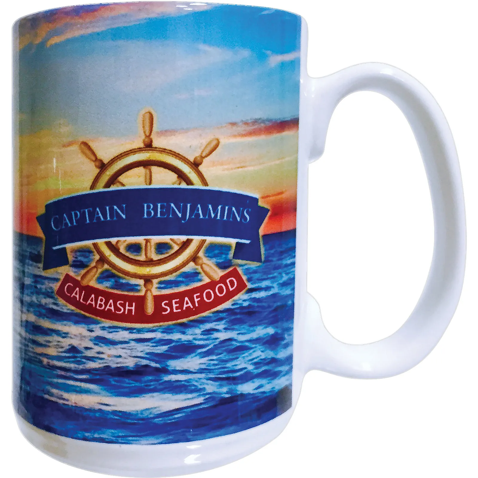 Ceramic Mug White Full Color Sublimation - 15 oz