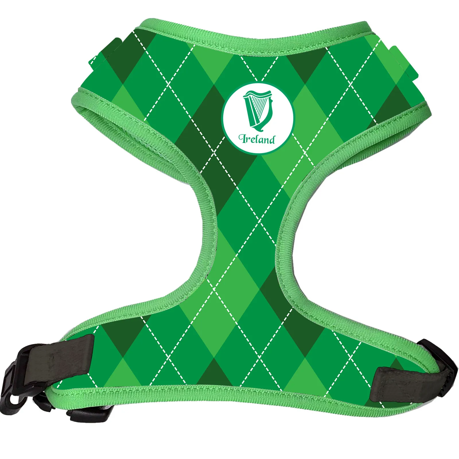 Dog Harness Neoprene with D-Ring Attachment (Small)