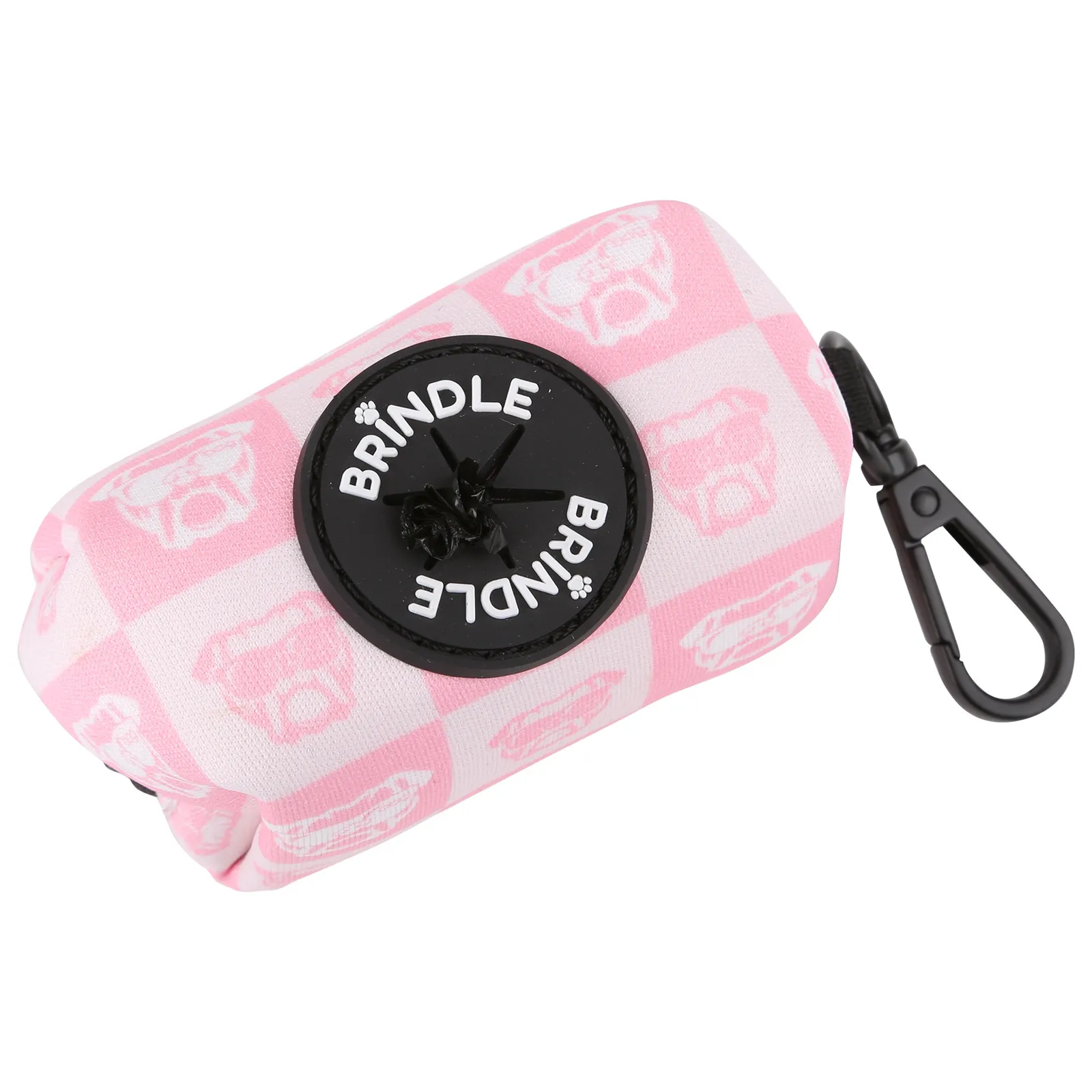 Dog Poop Bag Dispenser Neoprene with Clip - 4 x 3 in - product view 6