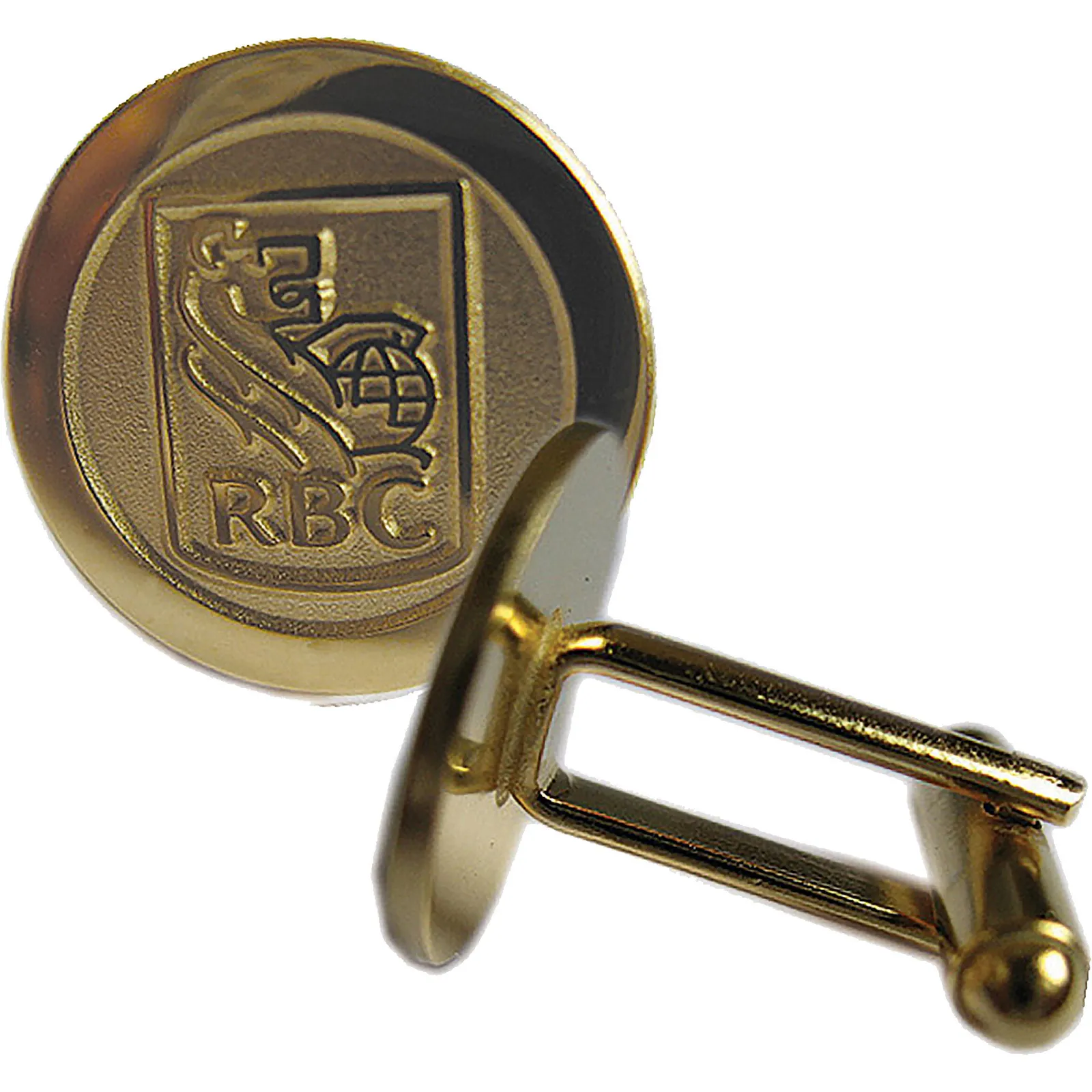 Cufflinks Iron Diestruck with Custom Imprint