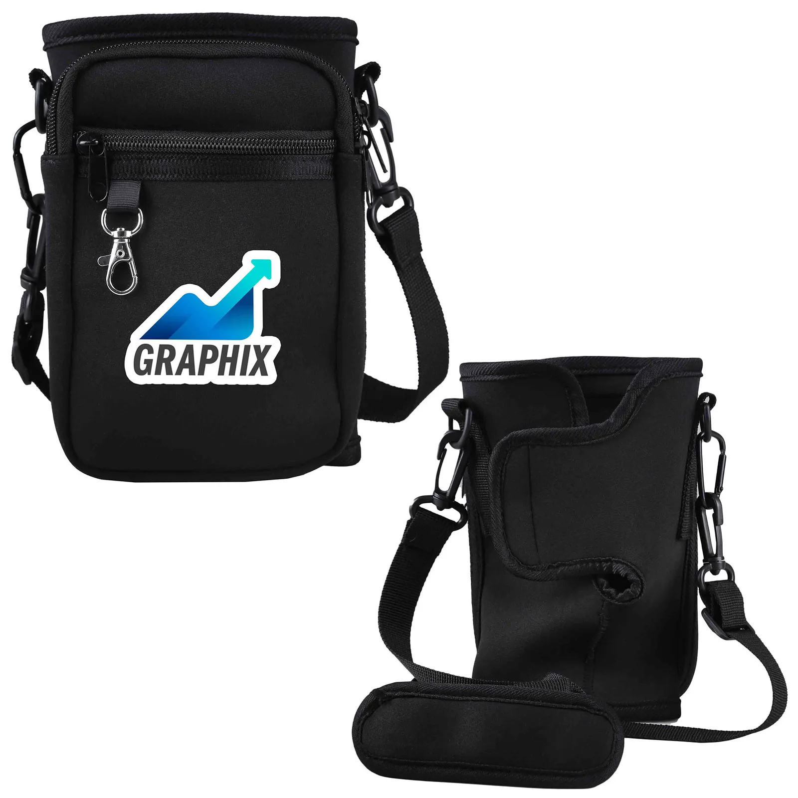 Mug Carrier Bag Neoprene with Shoulder Strap - 40 oz - product view 6