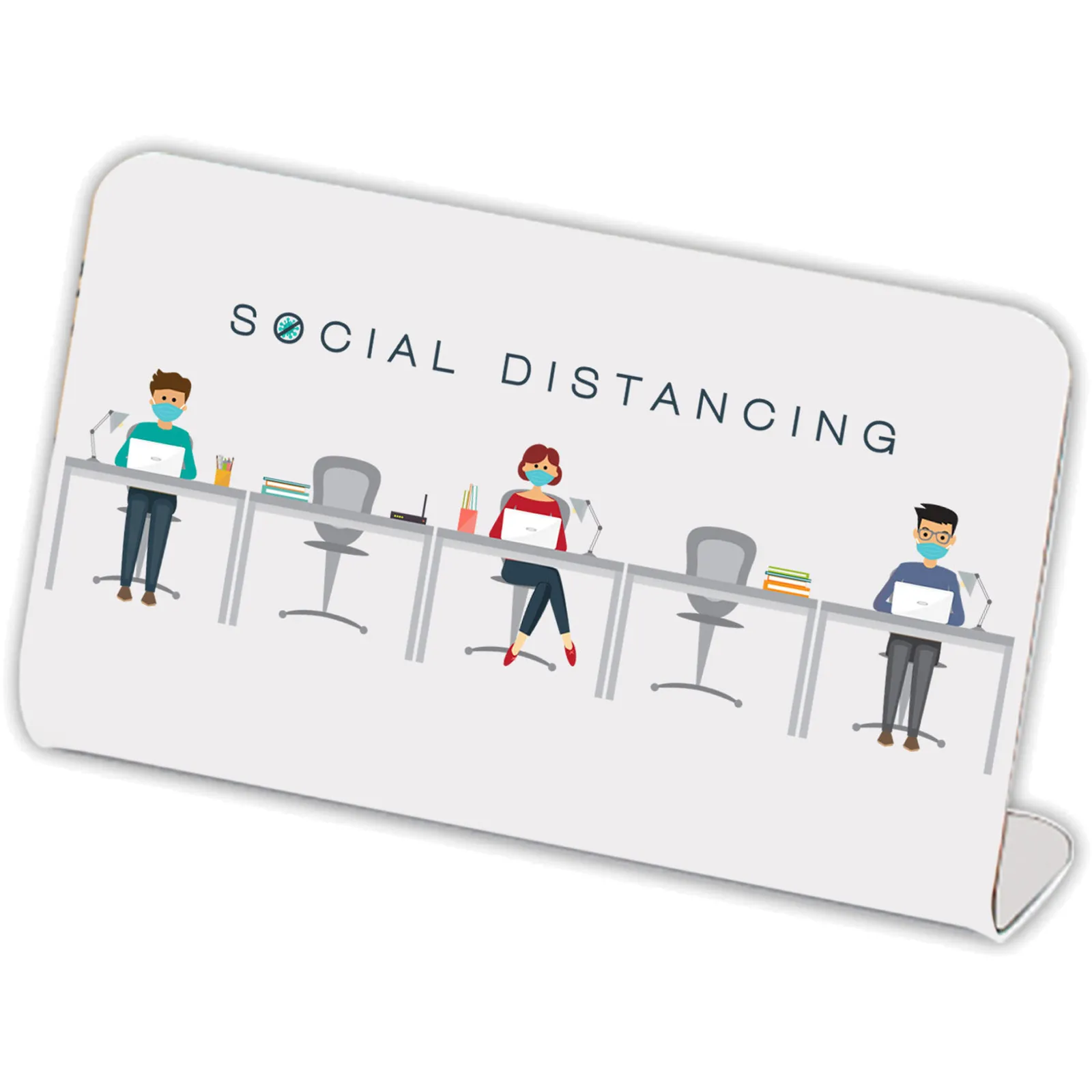 Custom Plastic Signs with Full Color Print - 10-25 sq in