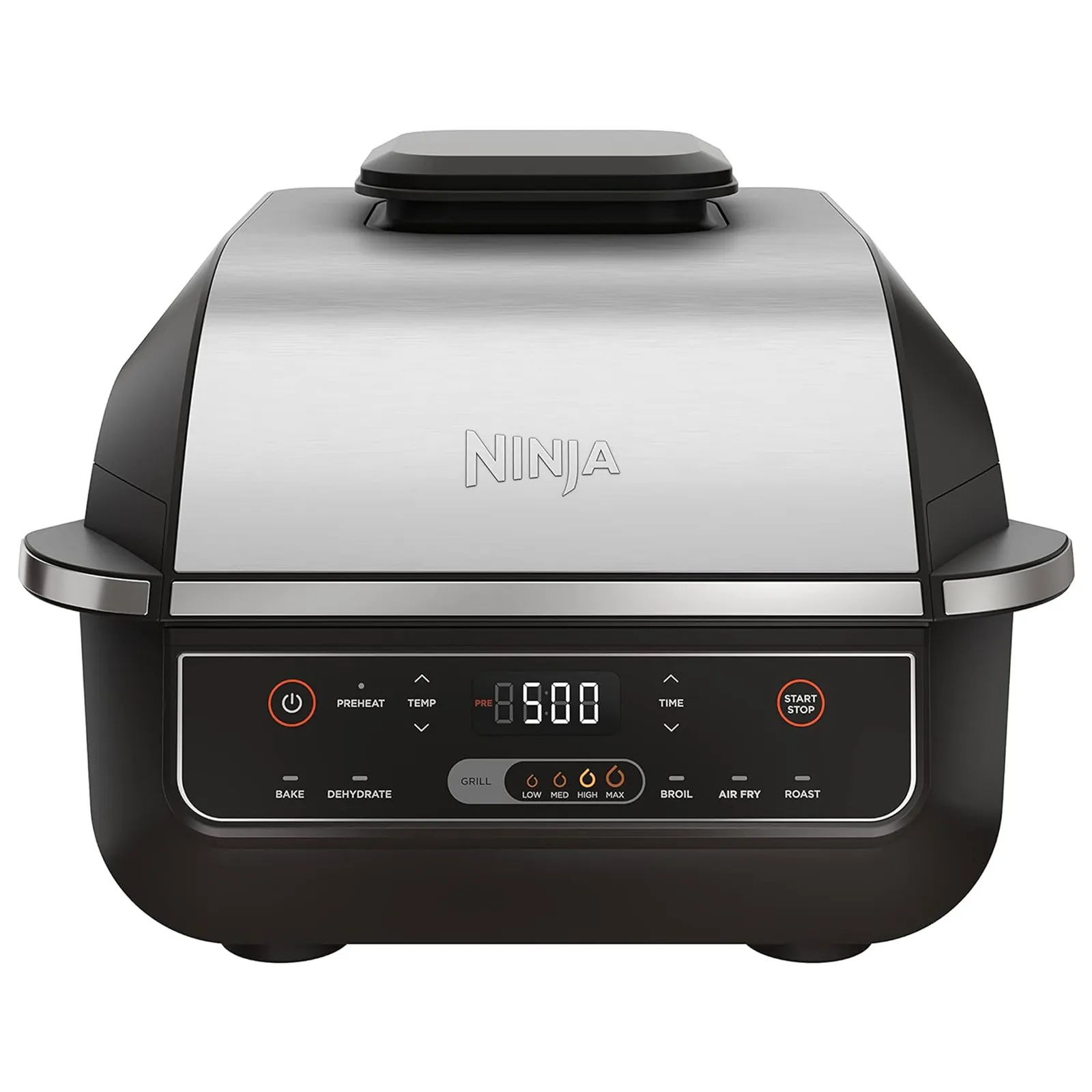 Indoor Grill with Air Fryer and Cyclonic Technology - 6-in-1