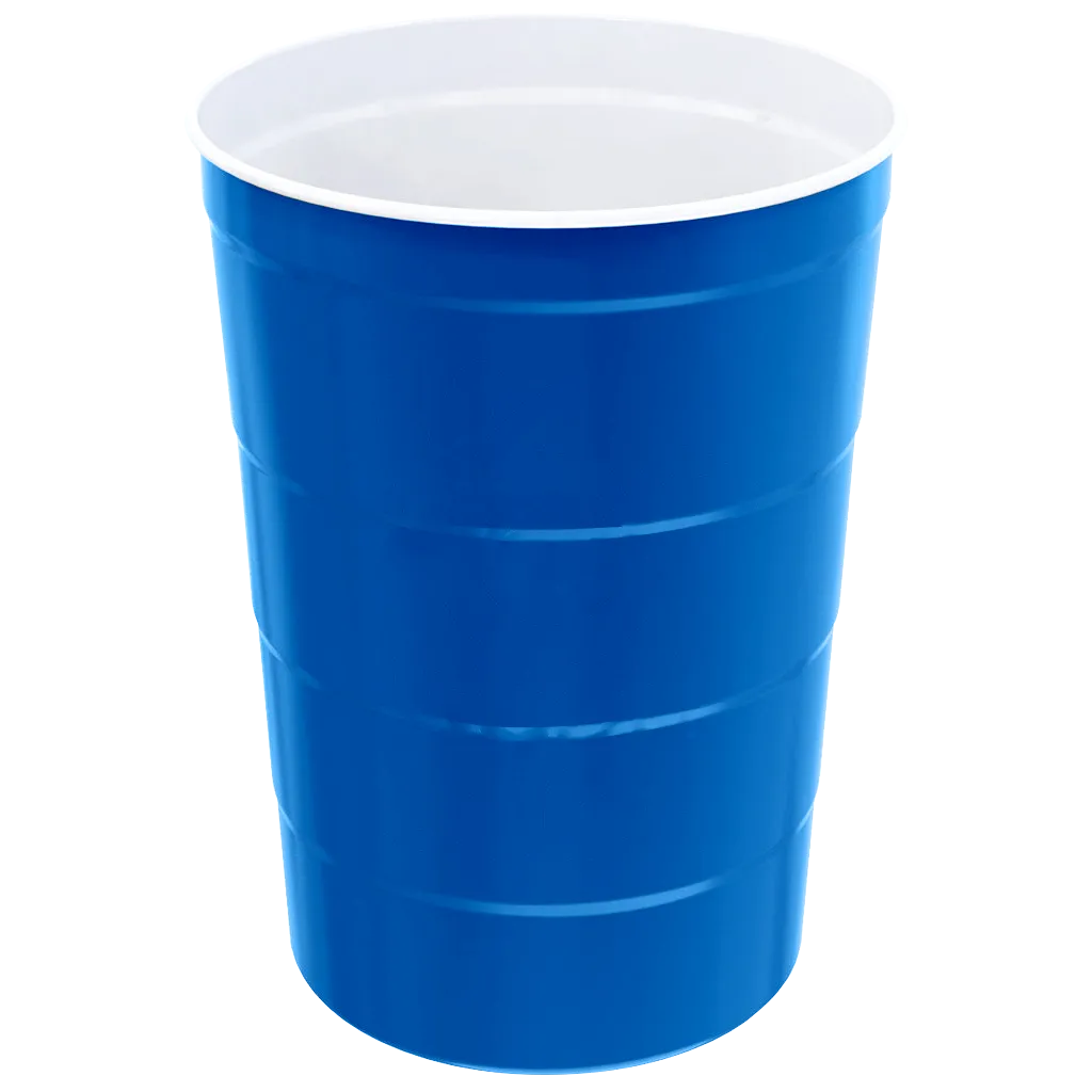 Steel Chill Cup Recyclable Made in USA - 16 oz - blank view 12