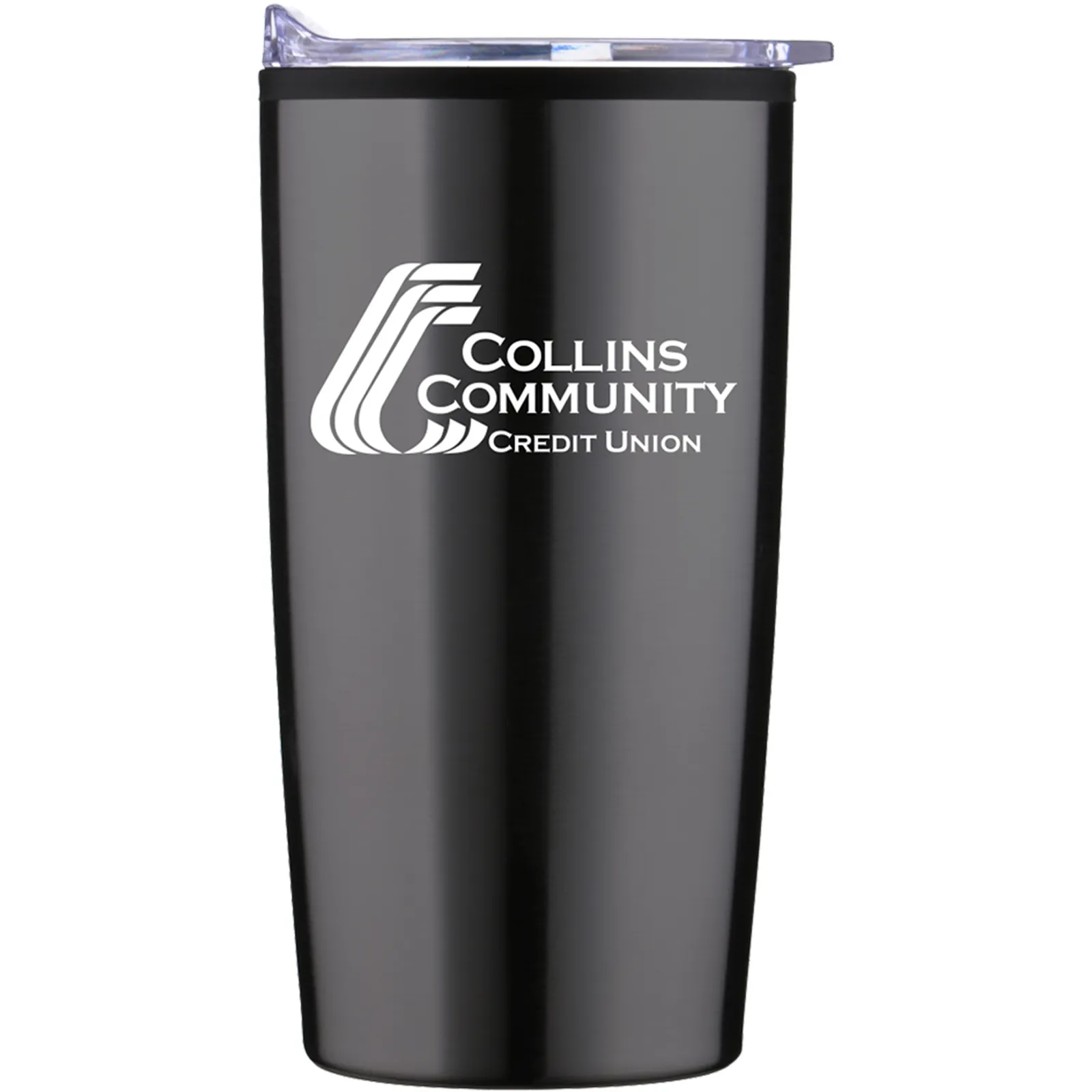 Stainless Steel Travel Tumbler with Slider Lid - 20 oz - product view 5