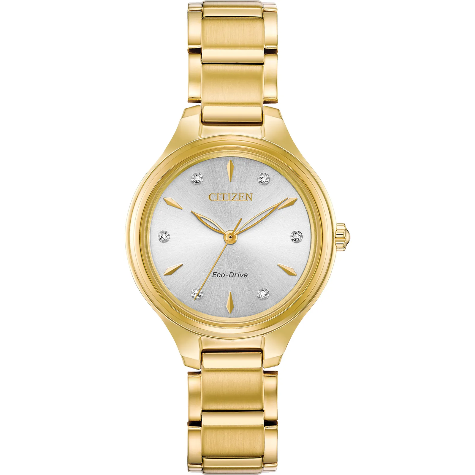 Citizen Women's Corso Gold-Tone Diamond Watch - 29mm
