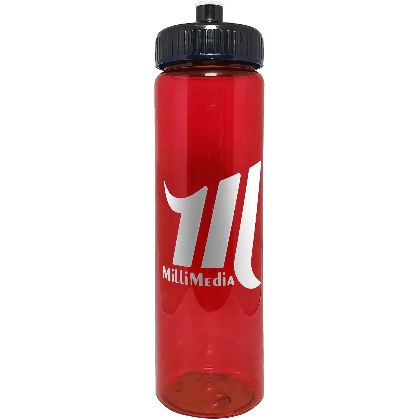 PET Water Bottle with Push-Pull Lid - 25 oz - product view 4