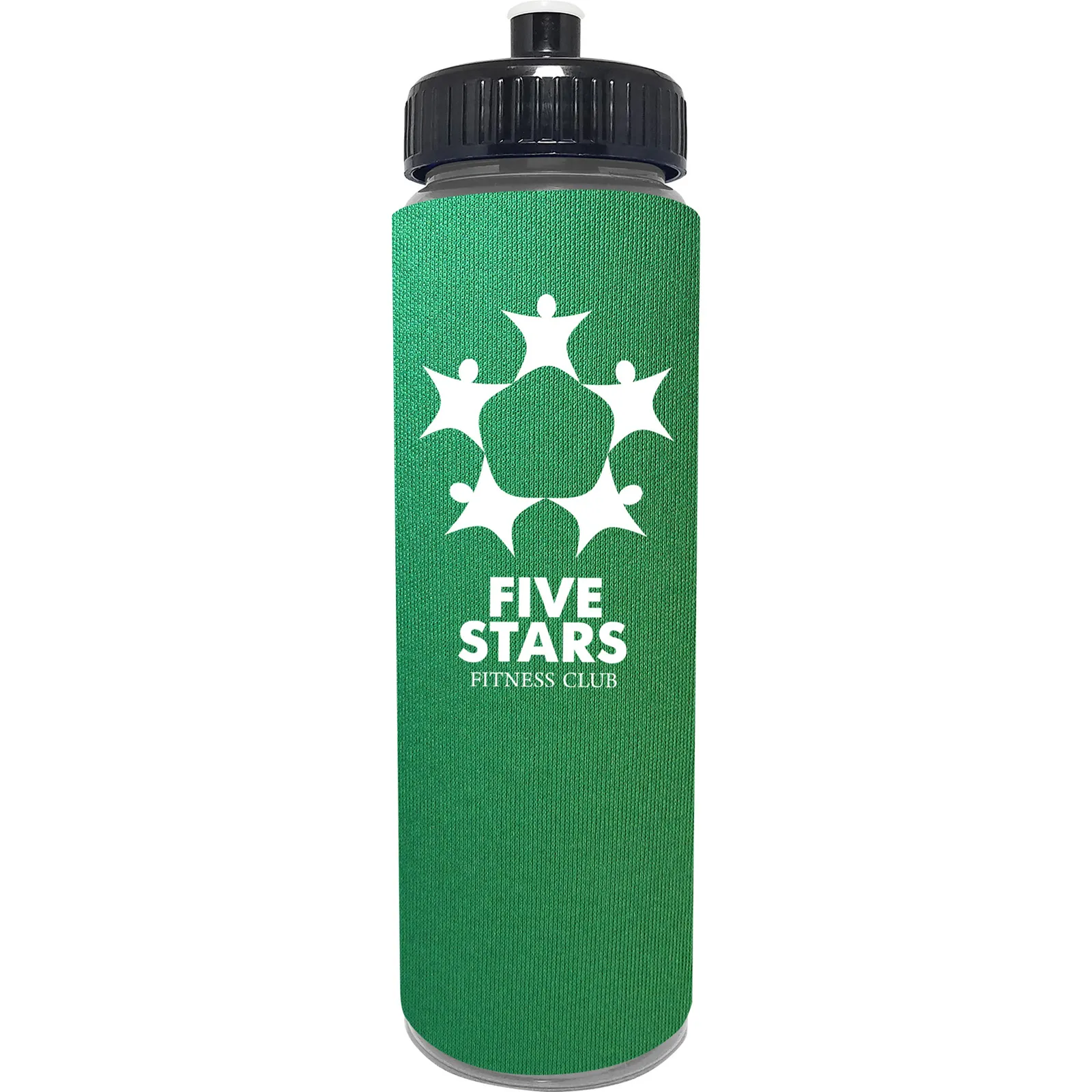Water Bottle with One Color Foam Sleeve - 25 oz - product view 10