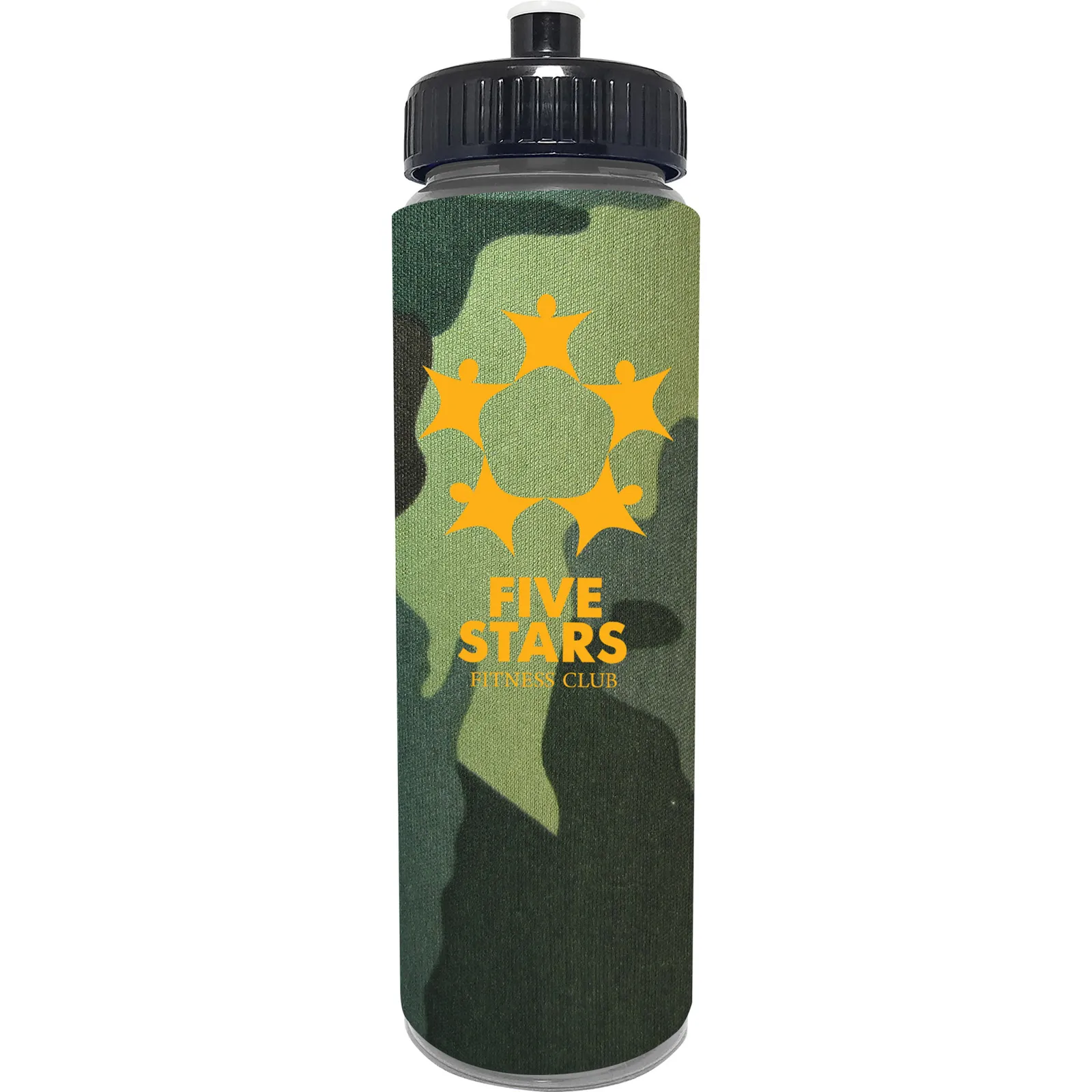 Water Bottle with One Color Foam Sleeve - 25 oz - product view 12