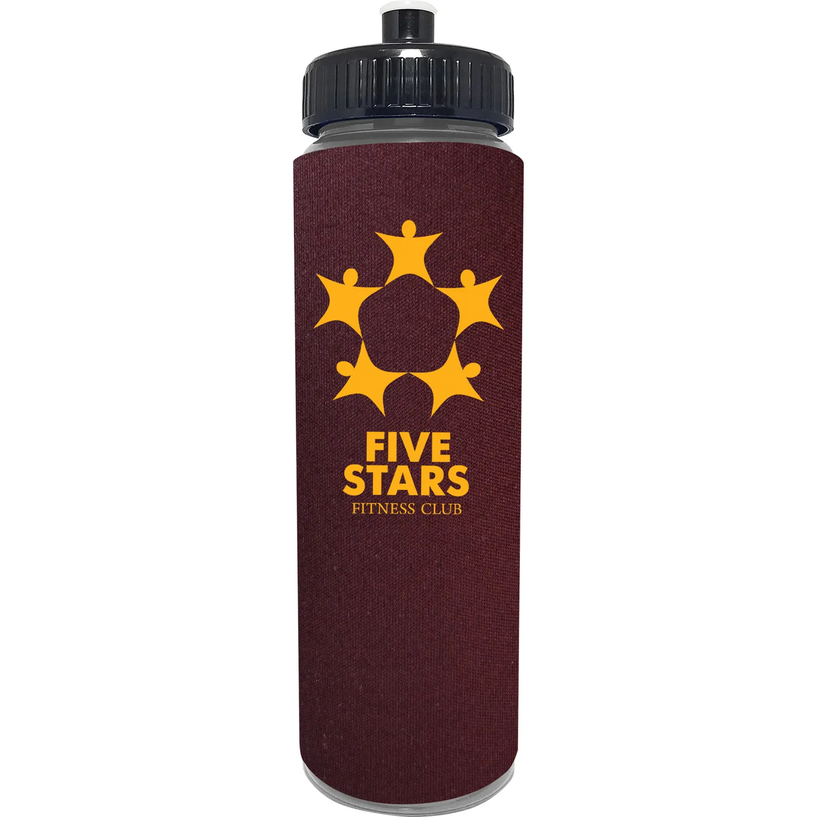 Water Bottle with One Color Foam Sleeve - 25 oz - product view 17
