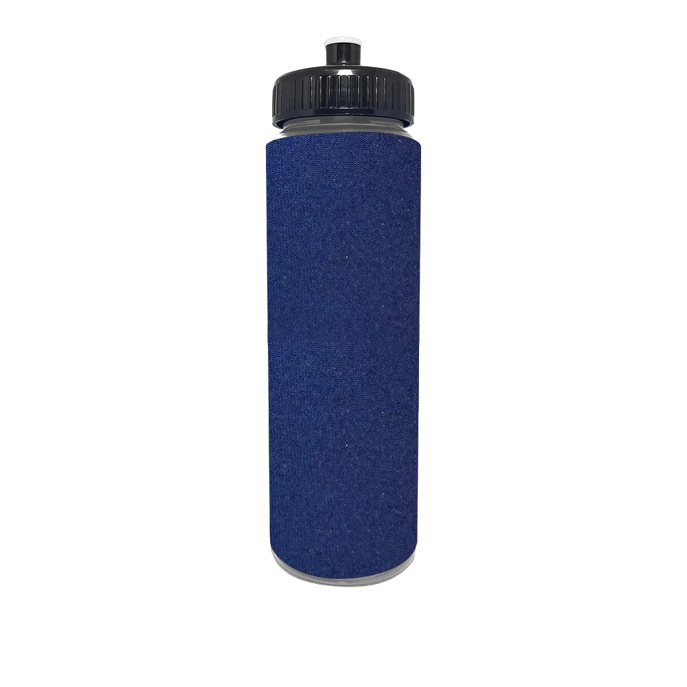 Water Bottle with One Color Foam Sleeve - 25 oz - blank view 34