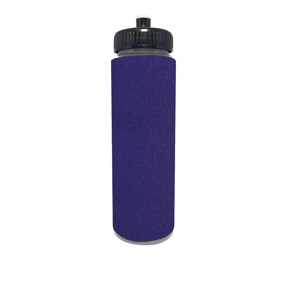 Water Bottle with One Color Foam Sleeve - 25 oz - blank view 36