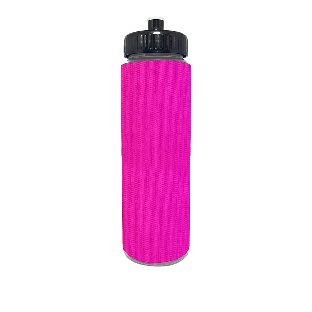 Water Bottle with One Color Foam Sleeve - 25 oz - blank view 39