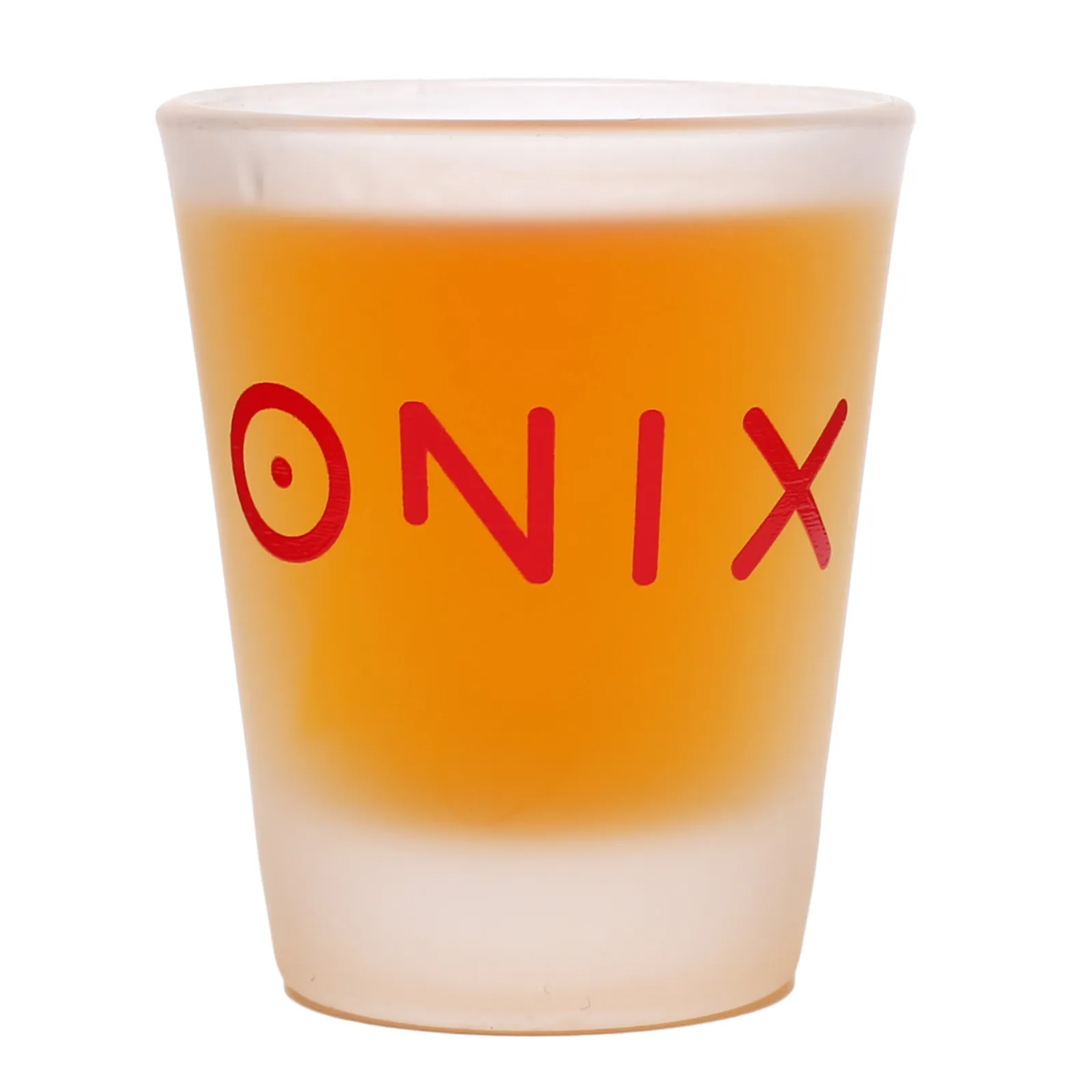 Frosted Shot Glass with Elevated Detail - 1.5 oz