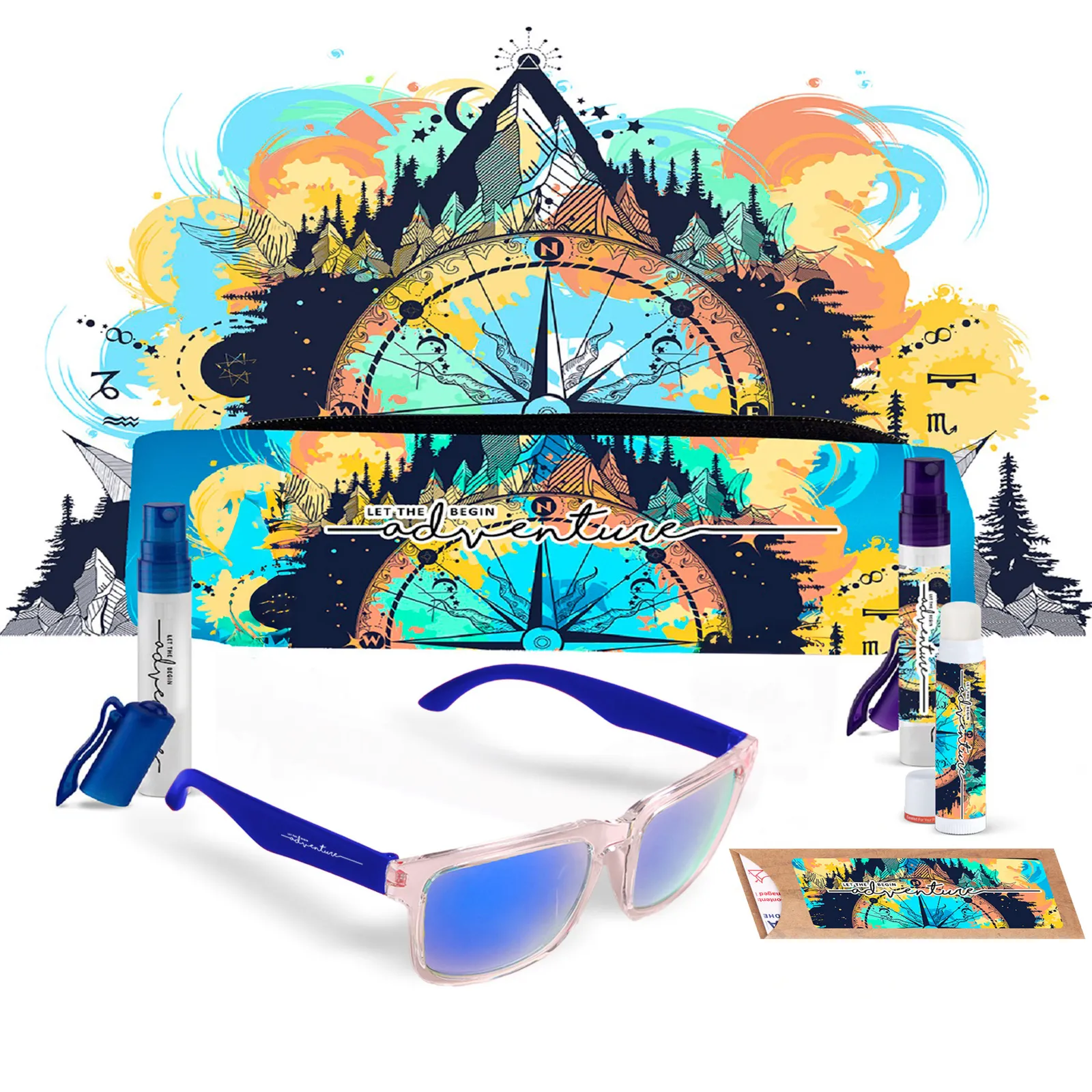 Outdoor Essentials Kit in Scuba Foam Bag - 3 x 7 in - product view 2