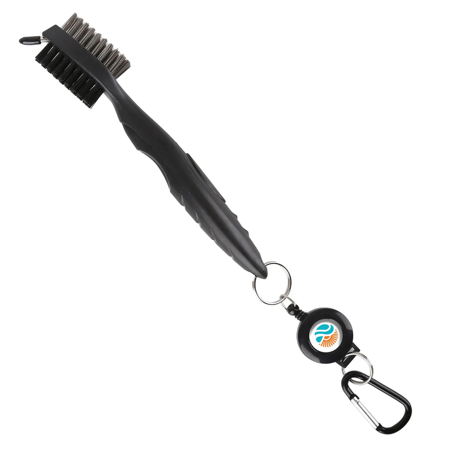 Golf Club Cleaning Tool with Retractable Reel - 12 in - product view 2
