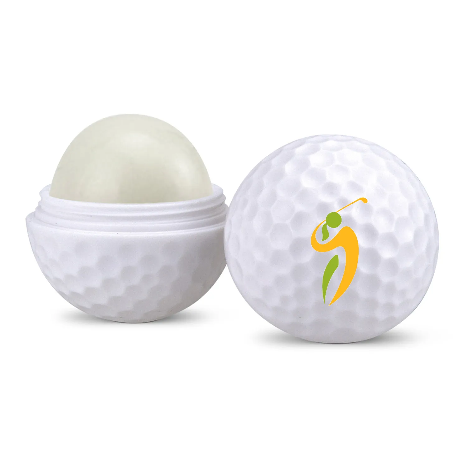Golf Ball Lip Moisturizer with Beeswax - 1.5 in