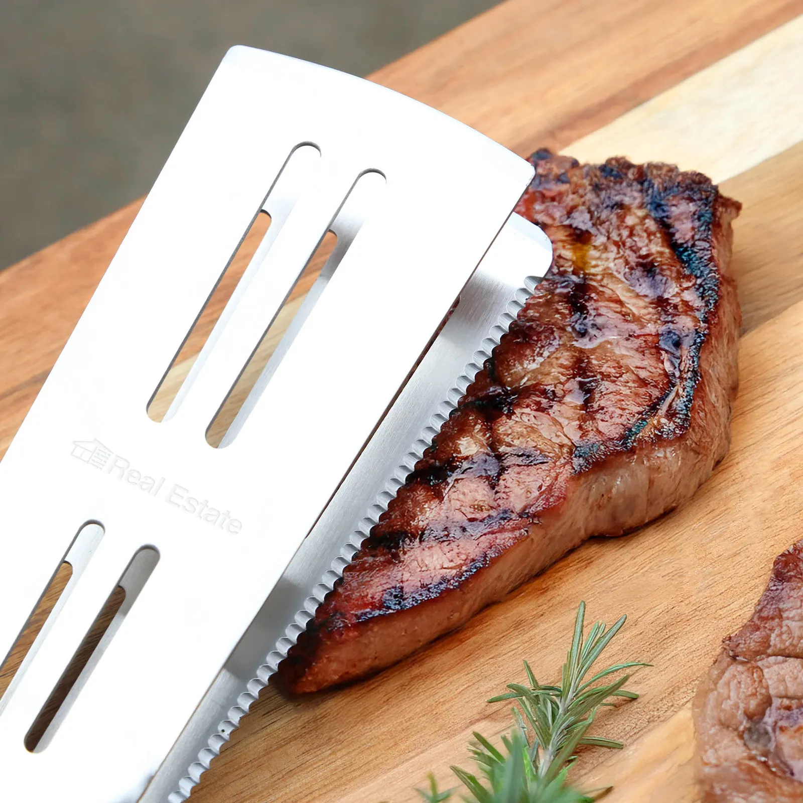 Grilling Spatula Stainless Steel Bottle Opener - 16 in - product view 9