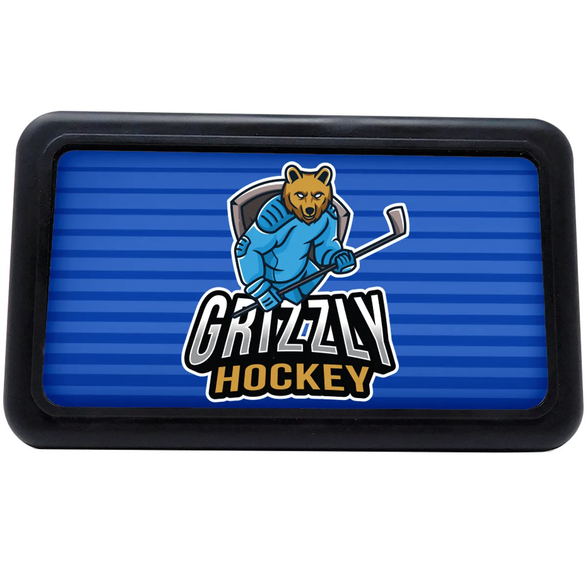 Trailer Hitch Cover Plastic Domed Decal - 5 in