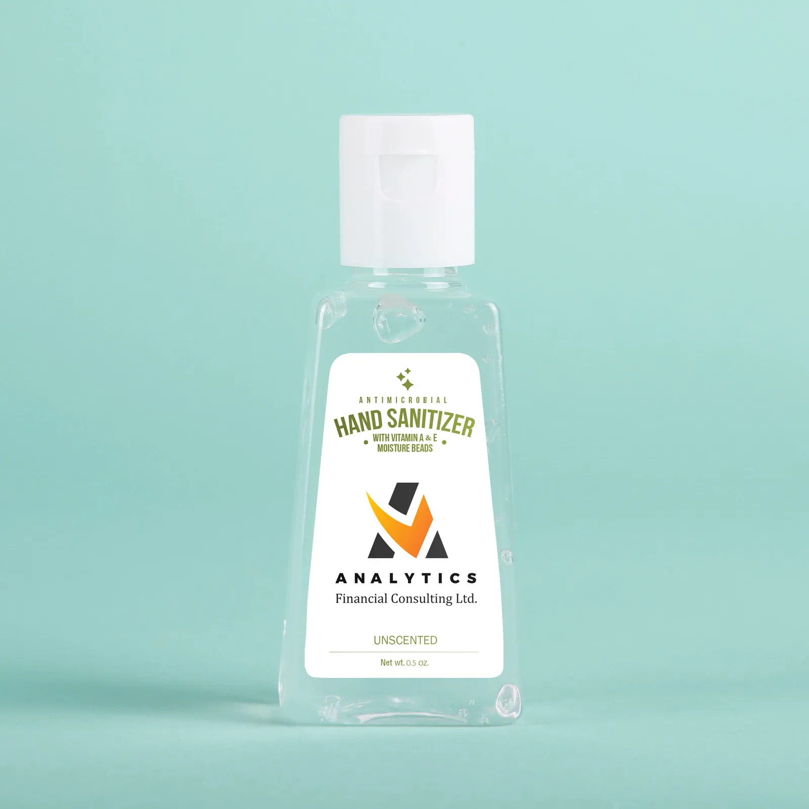 Hand Sanitizer Gel Triangle Bottle Citrus - 1 oz