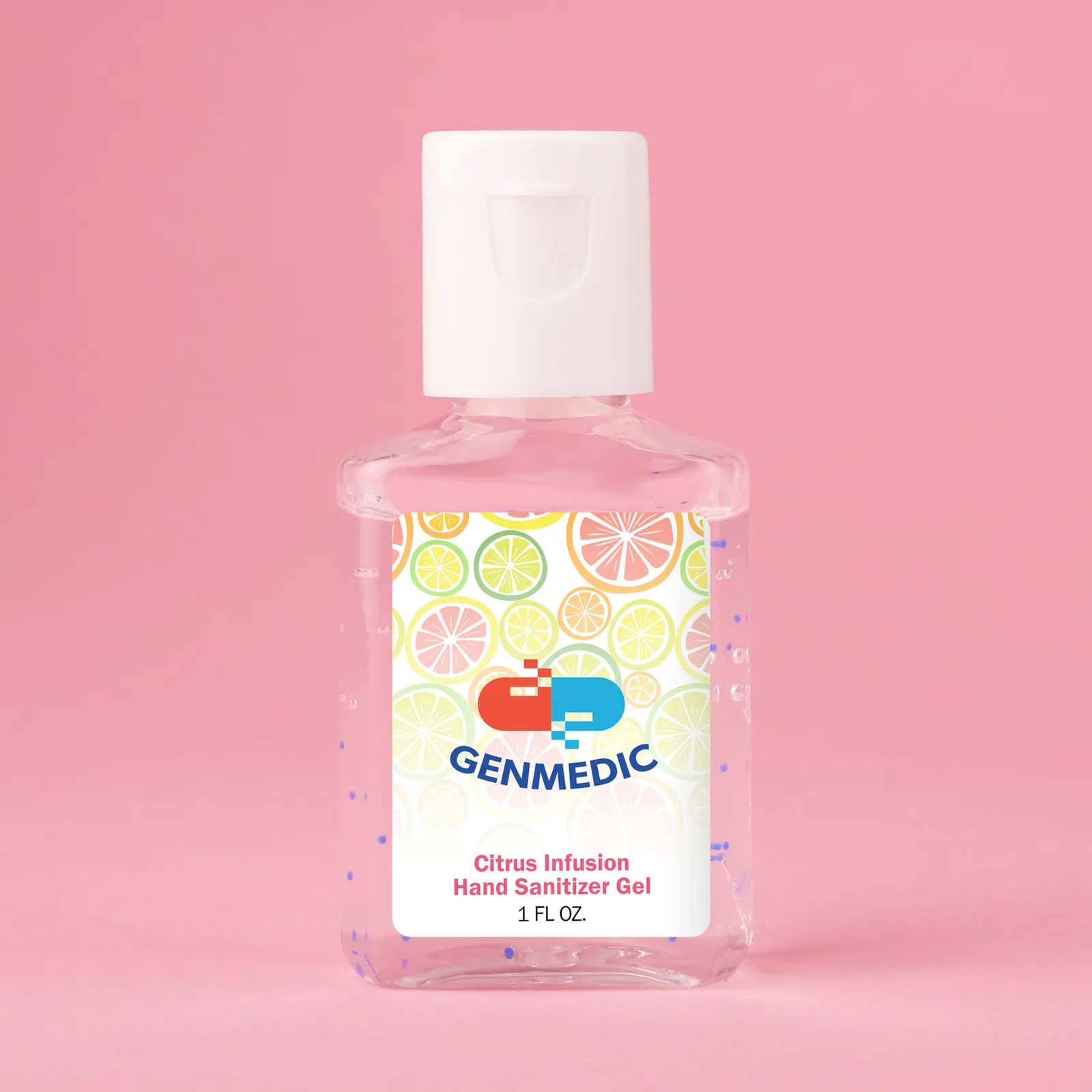 Hand Sanitizer Gel Rectangle with Moisture Beads - 1 oz