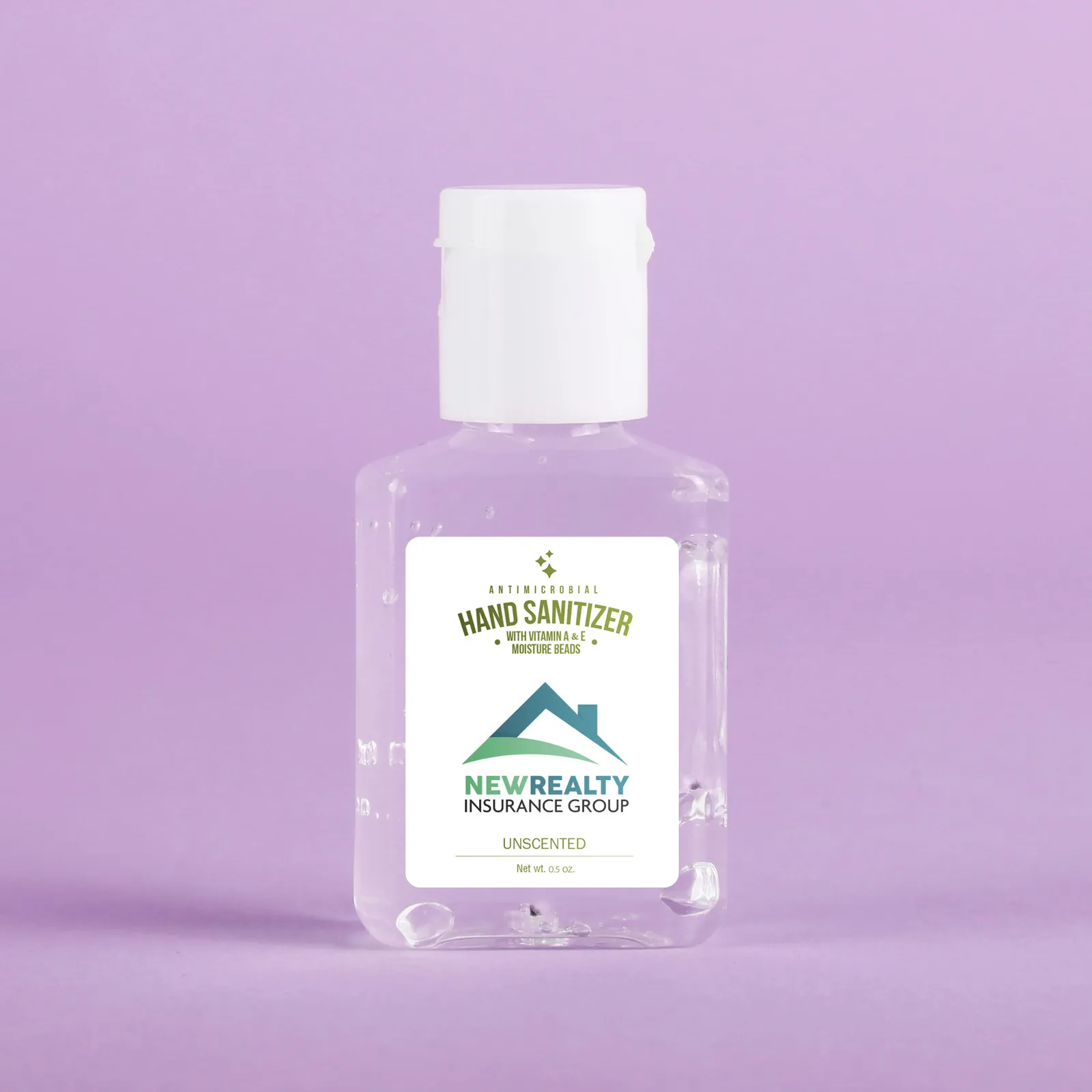 Hand Sanitizer Gel Travel Size Citrus Scented - 0.5 oz