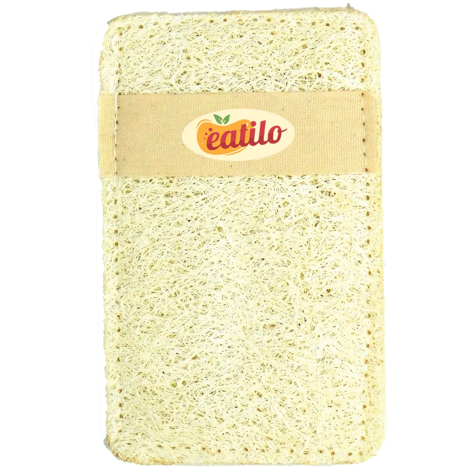 Loofah Sponge Scrubber Double-Sided - 4 x 2.9 in