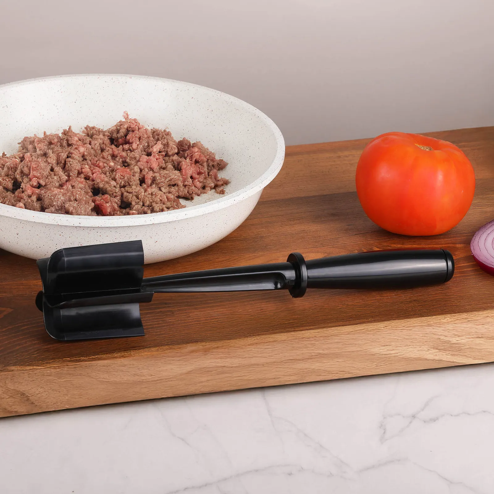 Food Chopper Five-Blade Multipurpose - 11 in - blank view 9