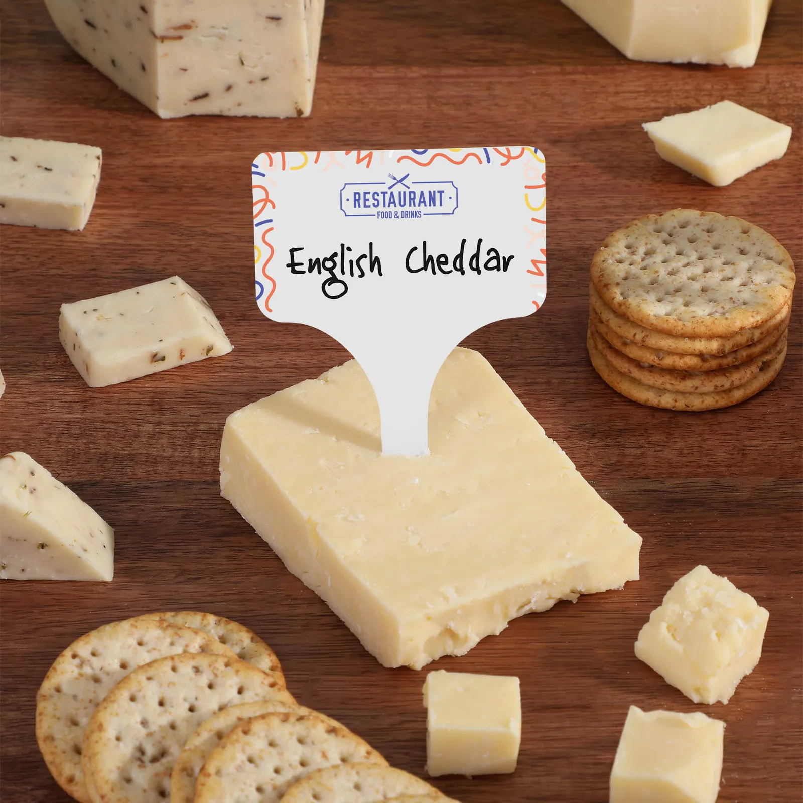 Food ID Stakes Write-On Labels - 3.5 x 2.5 in - product view 1