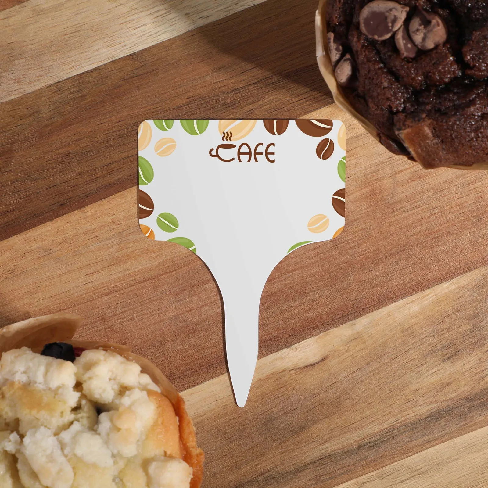 Food ID Stakes Write-On Labels - 3.5 x 2.5 in - product view 3