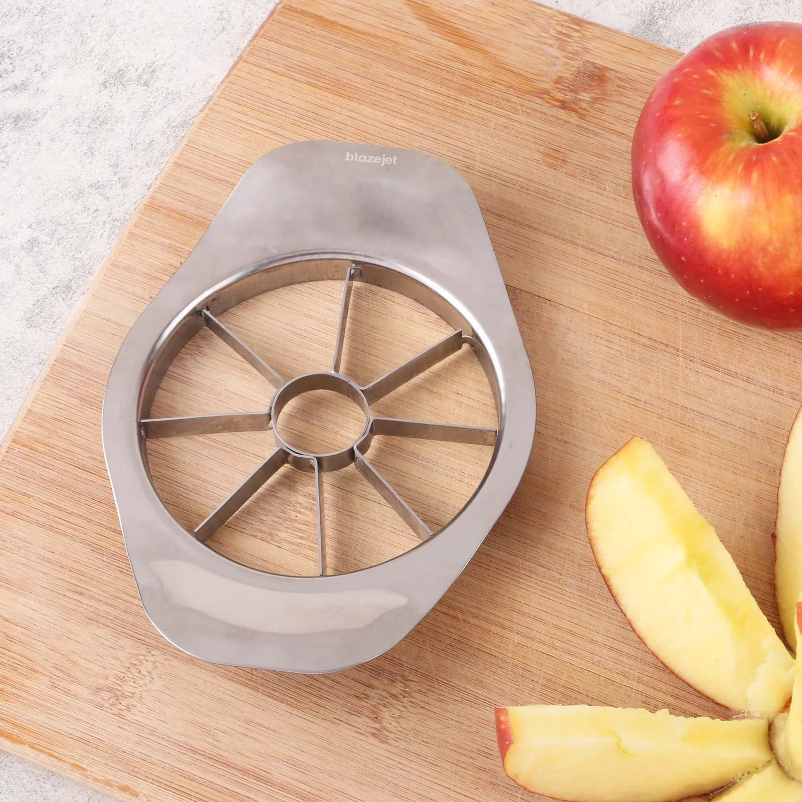 Apple Slicer Stainless Steel Eight-Wedge - 6 x 4.375 in