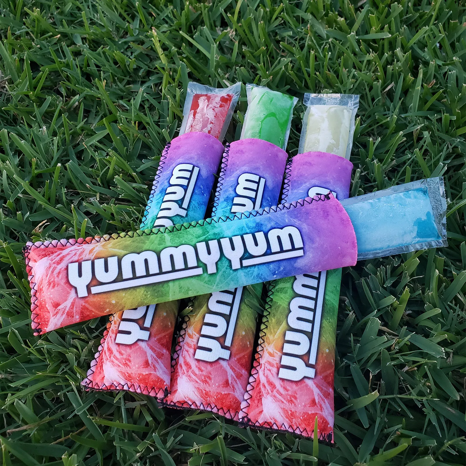 Ice Pop Cooler Sleeve Scuba Foam - 7 1/8 in