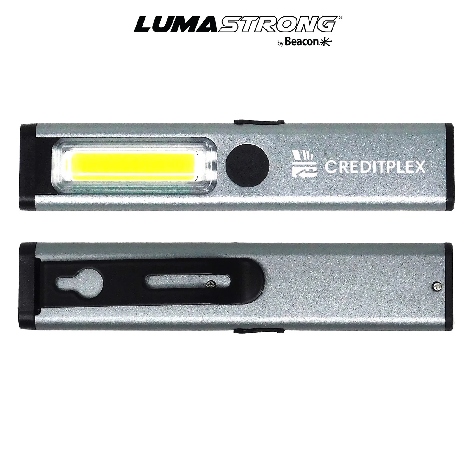 Rechargeable COB Flashlight Slender Aluminum - 4.75 in