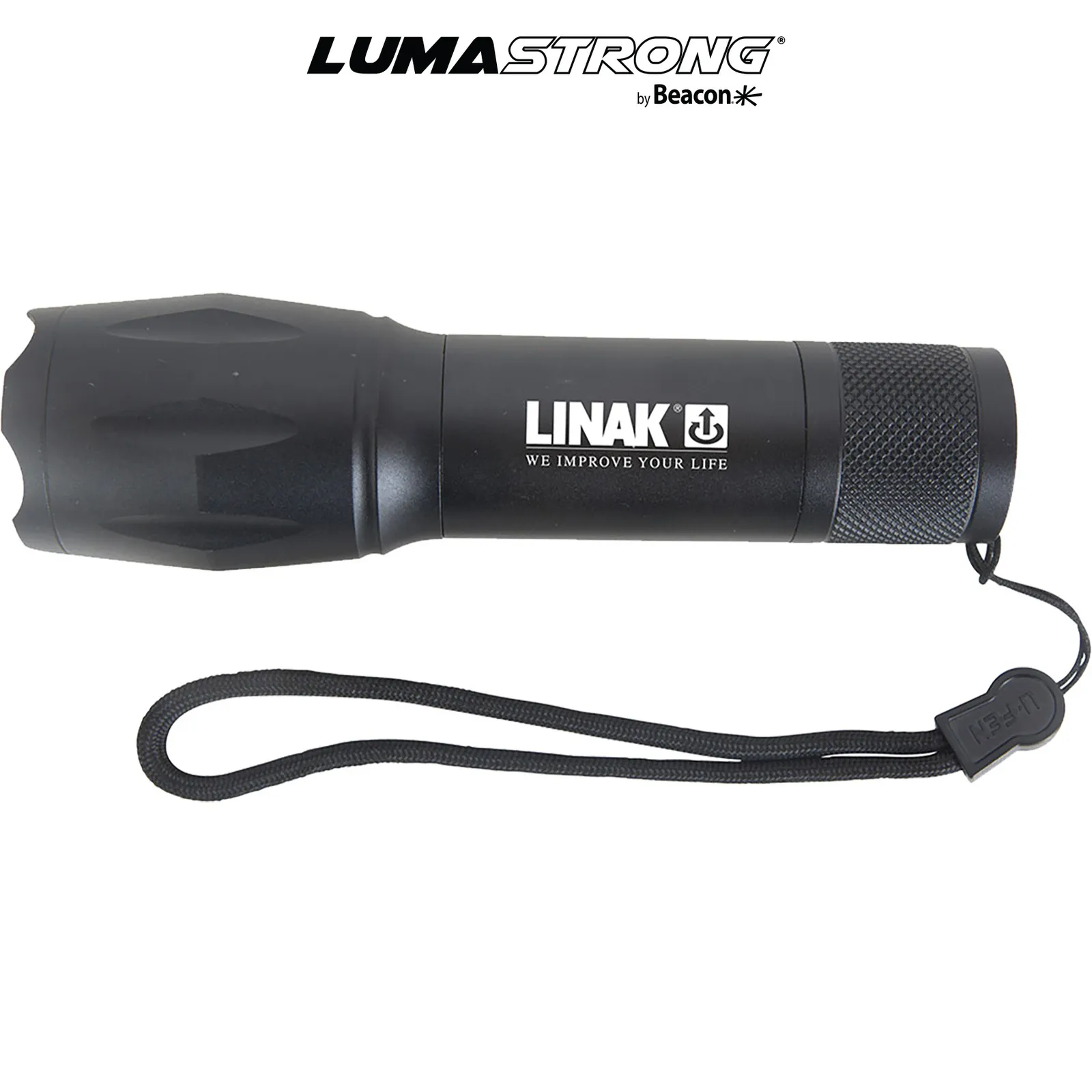 Tactical Flashlight Cree LED Zoom Aluminum - 5.2 in