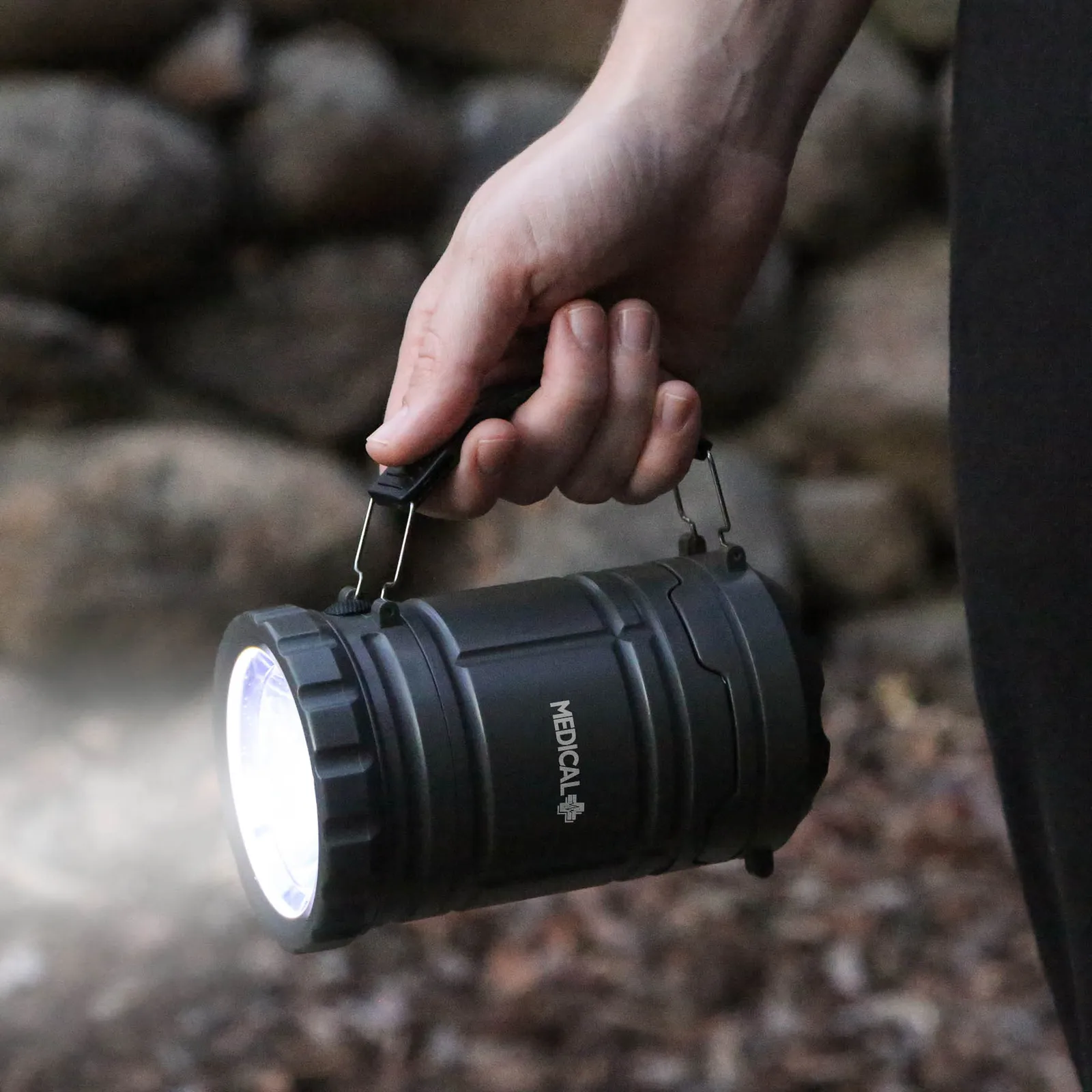 Pop-Up Lantern Torcher 2-in-1 LED COB - 5.5 in - product view 3