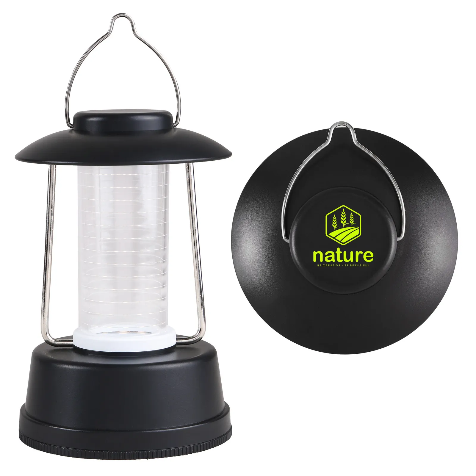 Mini LED Lantern Helix Rope Design Plastic - 5 in - product view 6