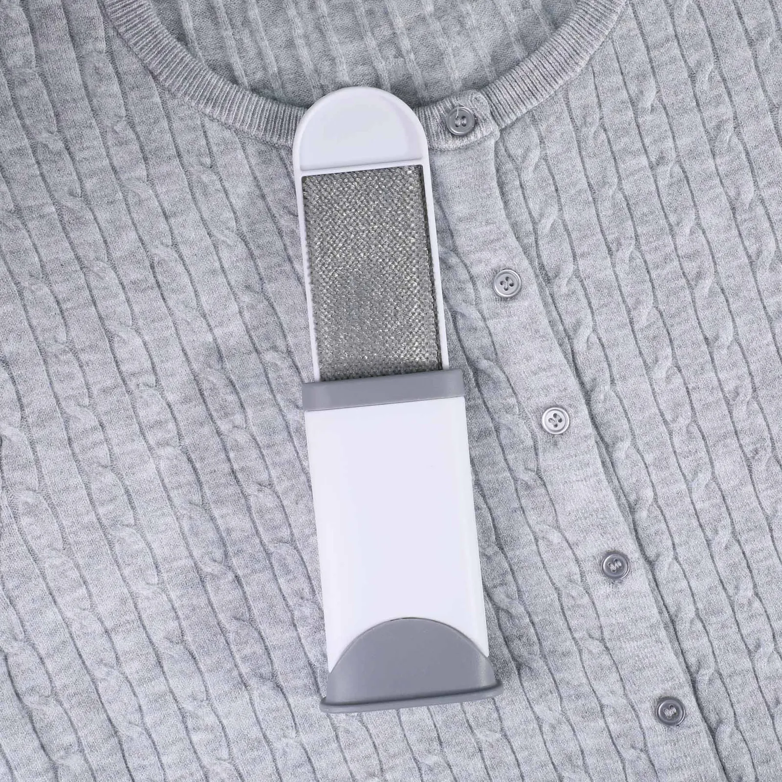 Self Cleaning Lint Brush Double Sided ABS Plastic - blank view 5